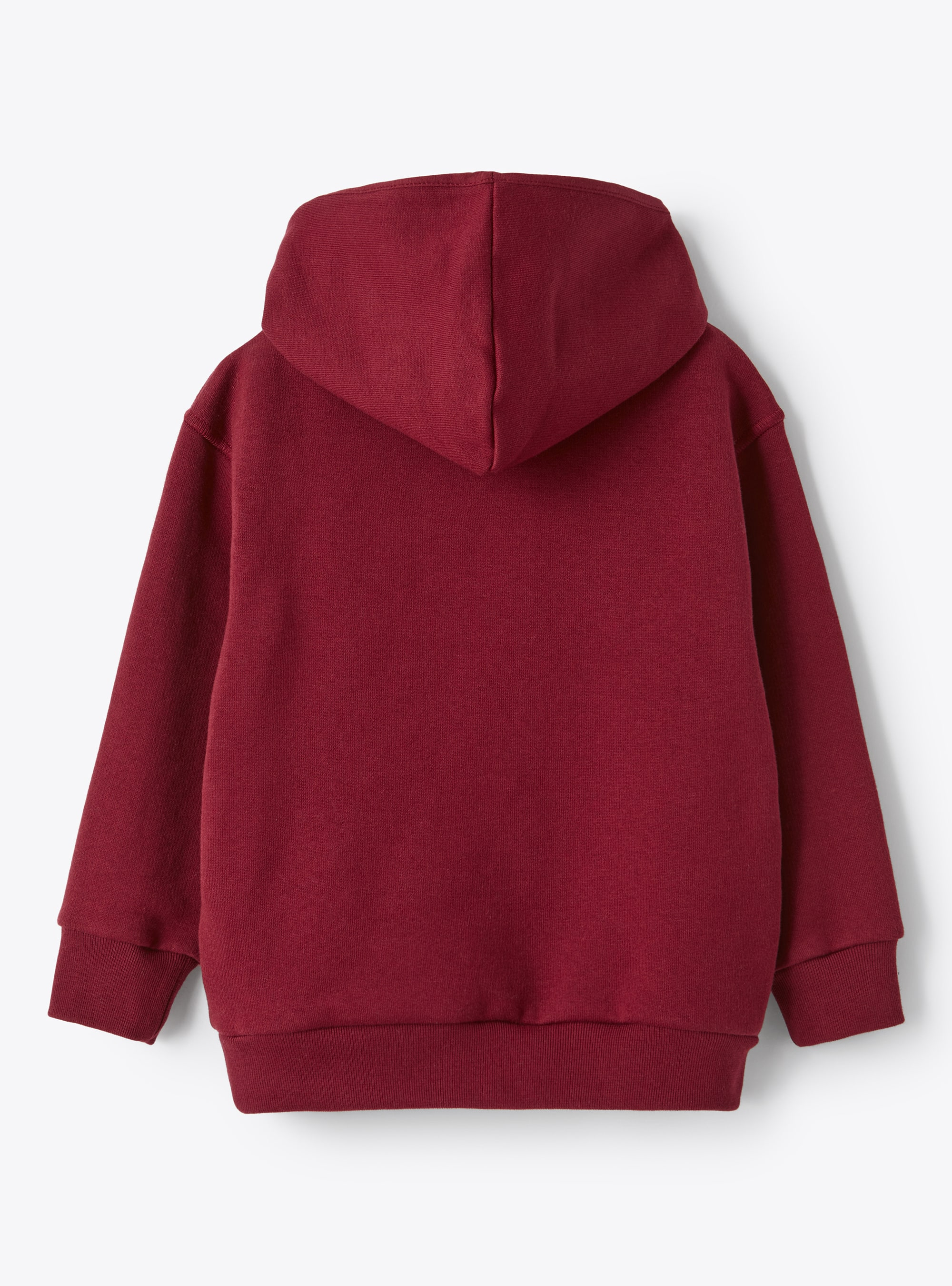 Snowmobile print hoodie - Red | Il Gufo