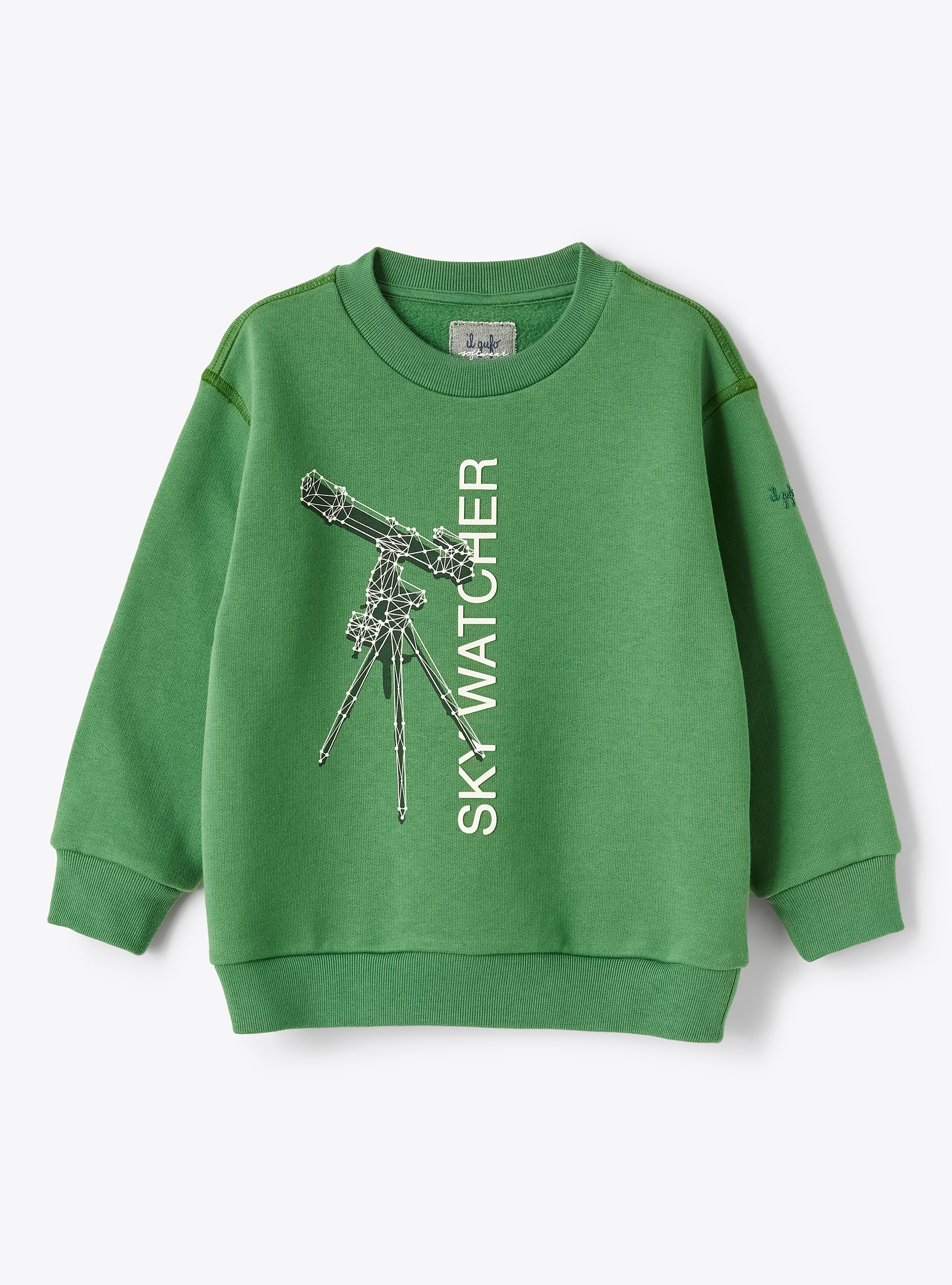 SKY WATCHER print sweatshirt - Sweatshirts - Il Gufo