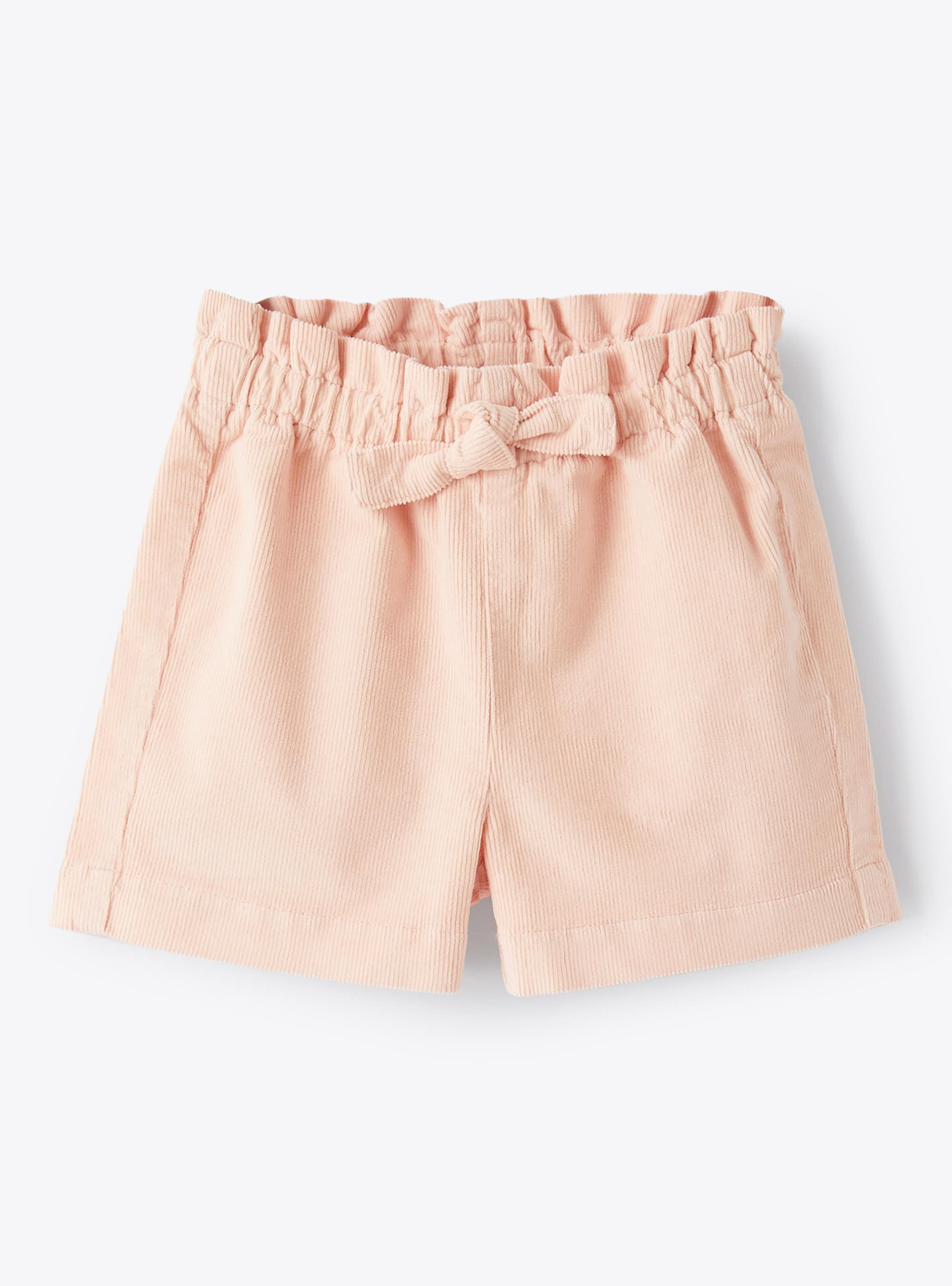 Quartz pink corduroy shorts - Pink | Il Gufo