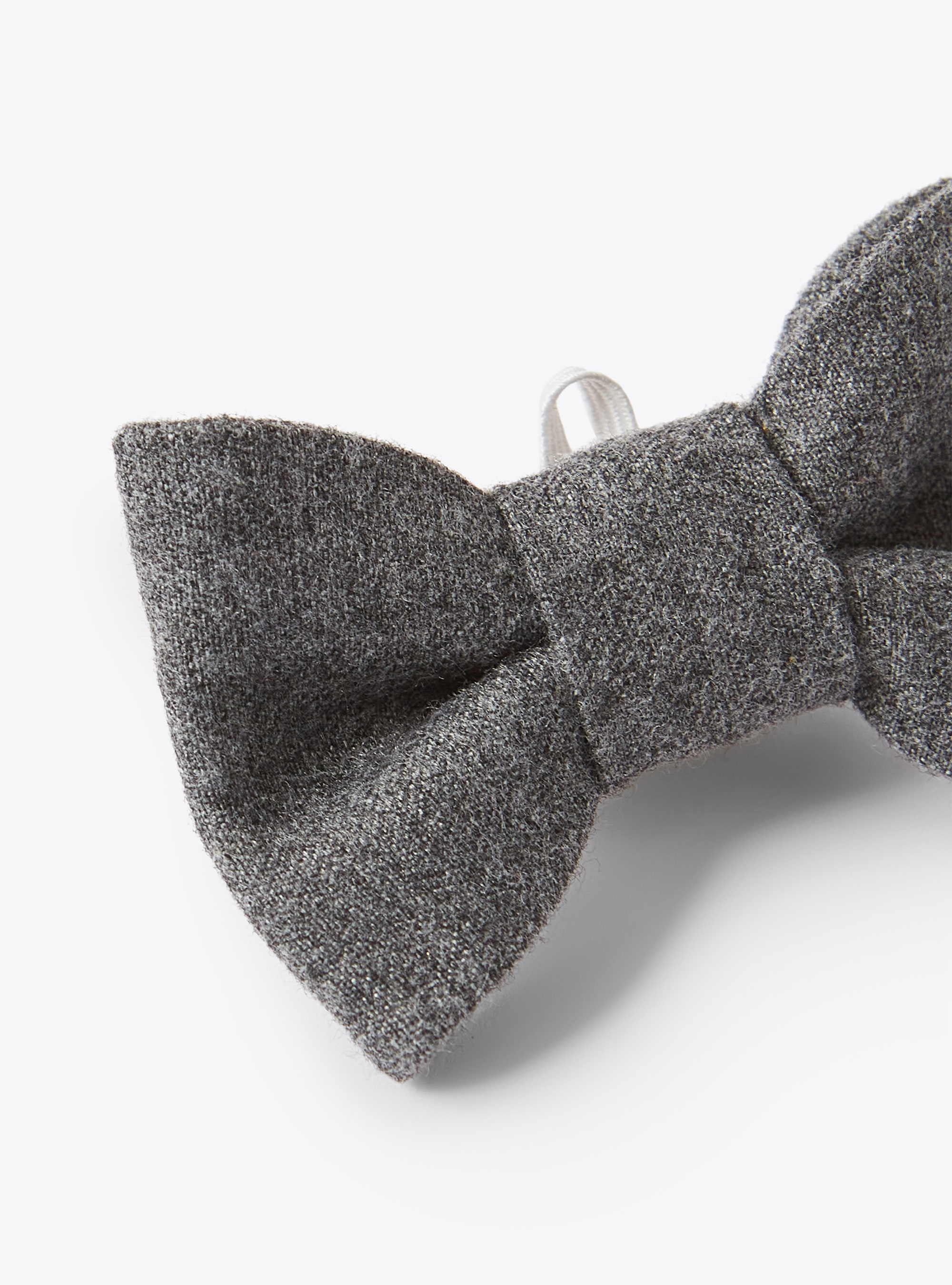 Grey technowool bow tie - Grey | Il Gufo