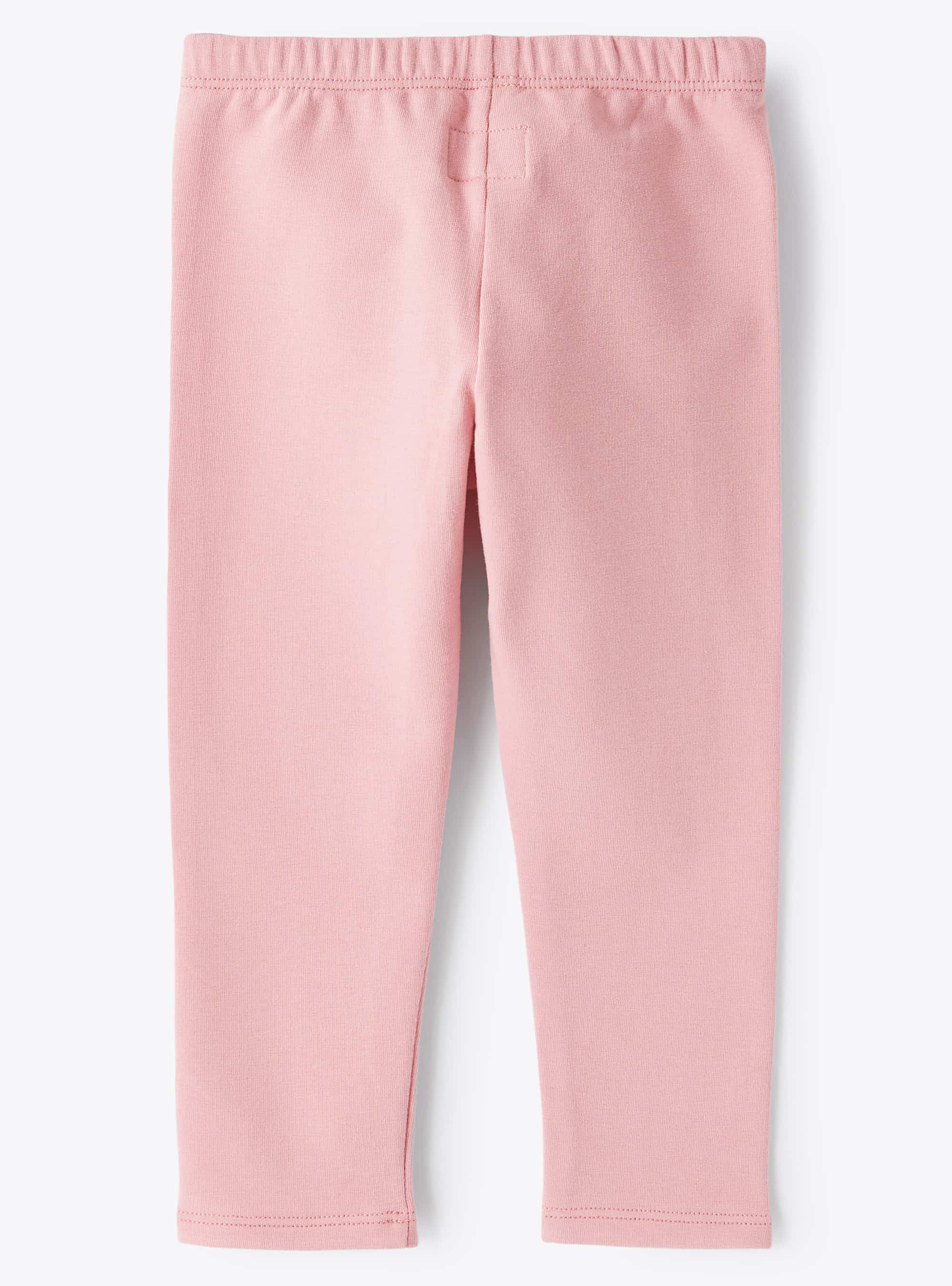 Pink fleece leggings - Pink | Il Gufo