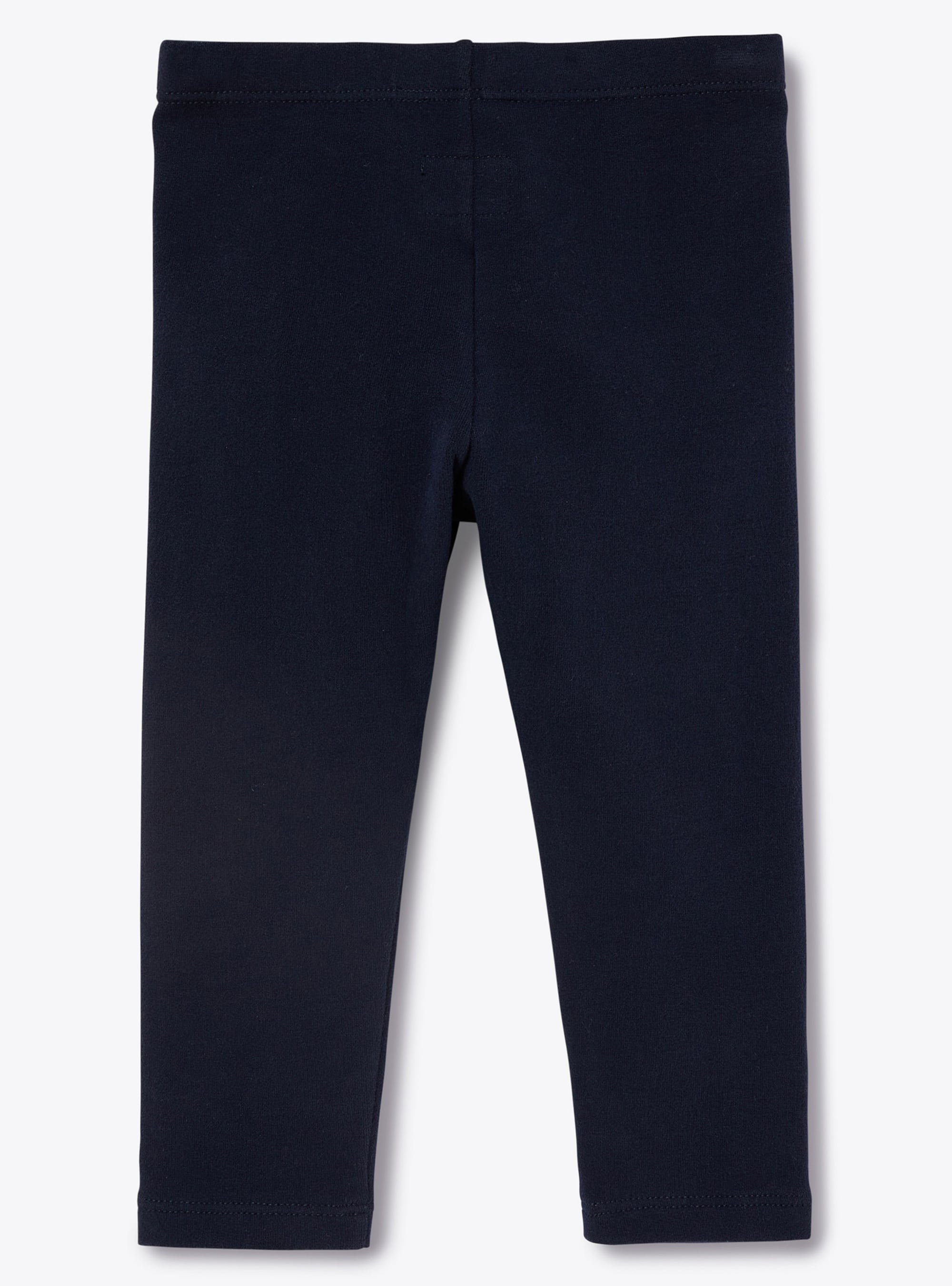 Navy fleece leggings - Blue | Il Gufo