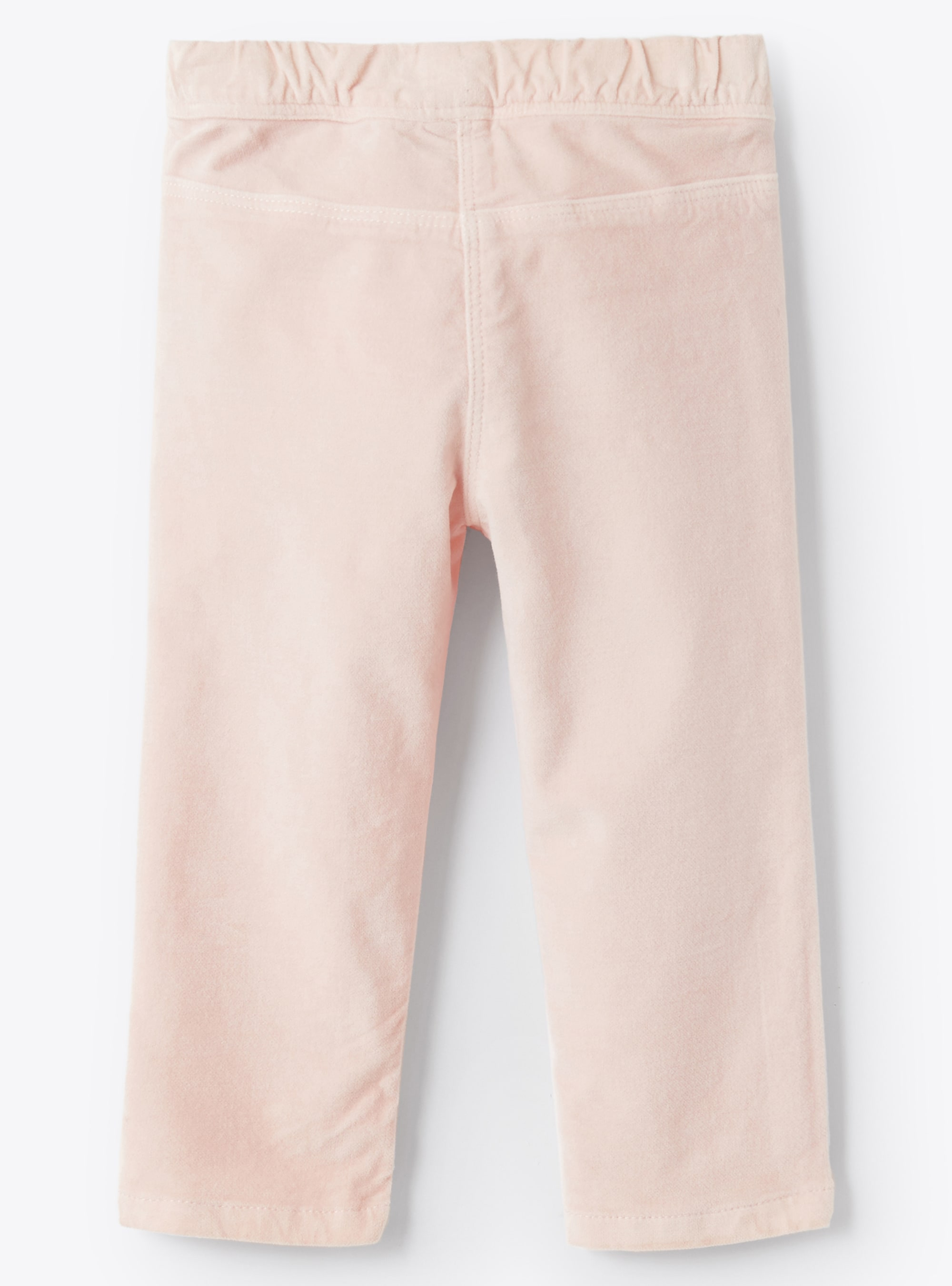 Pantalon skinny en velours rose - Rose | Il Gufo
