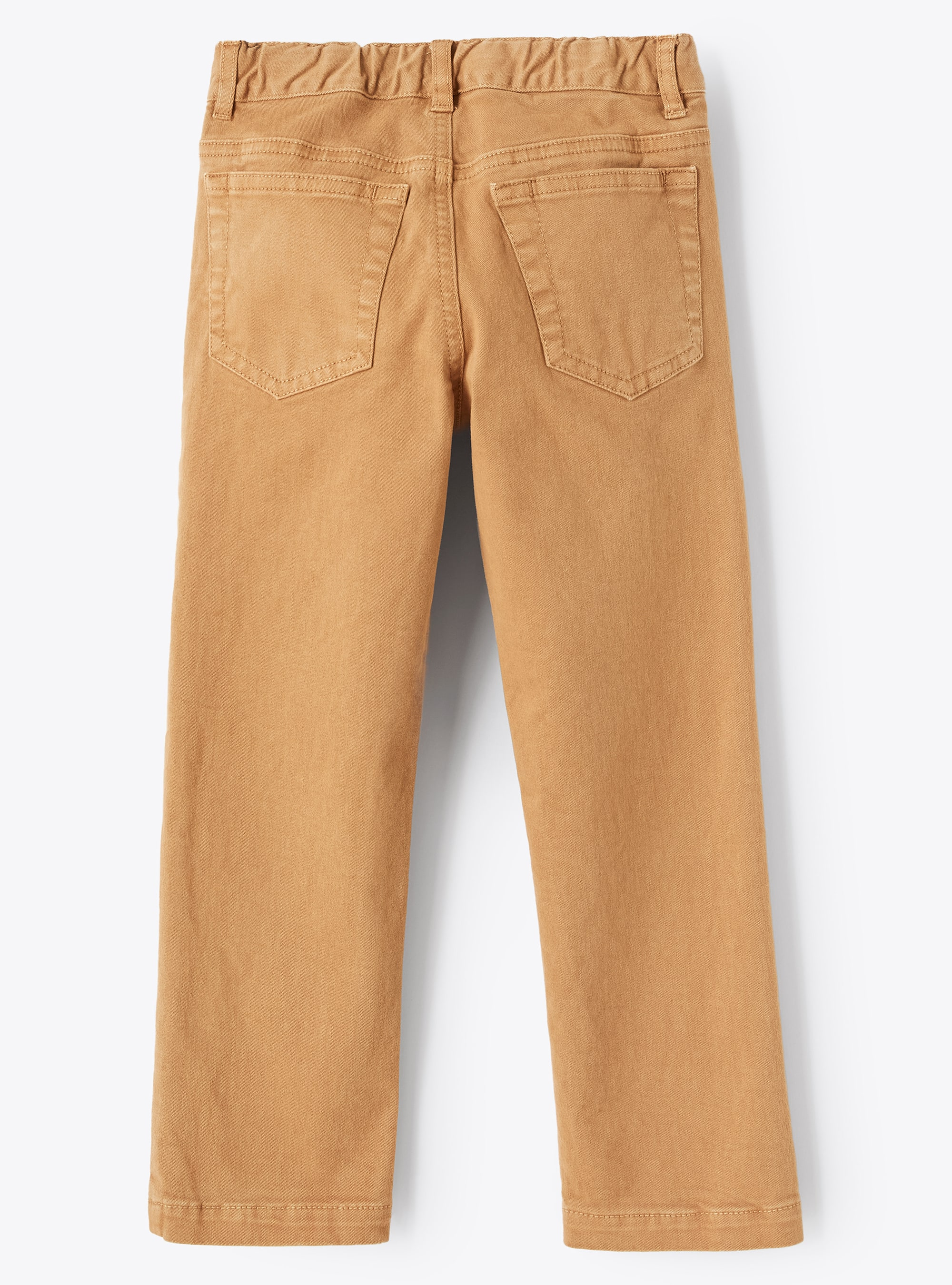 Regular fit beige cotton trousers - Brown | Il Gufo