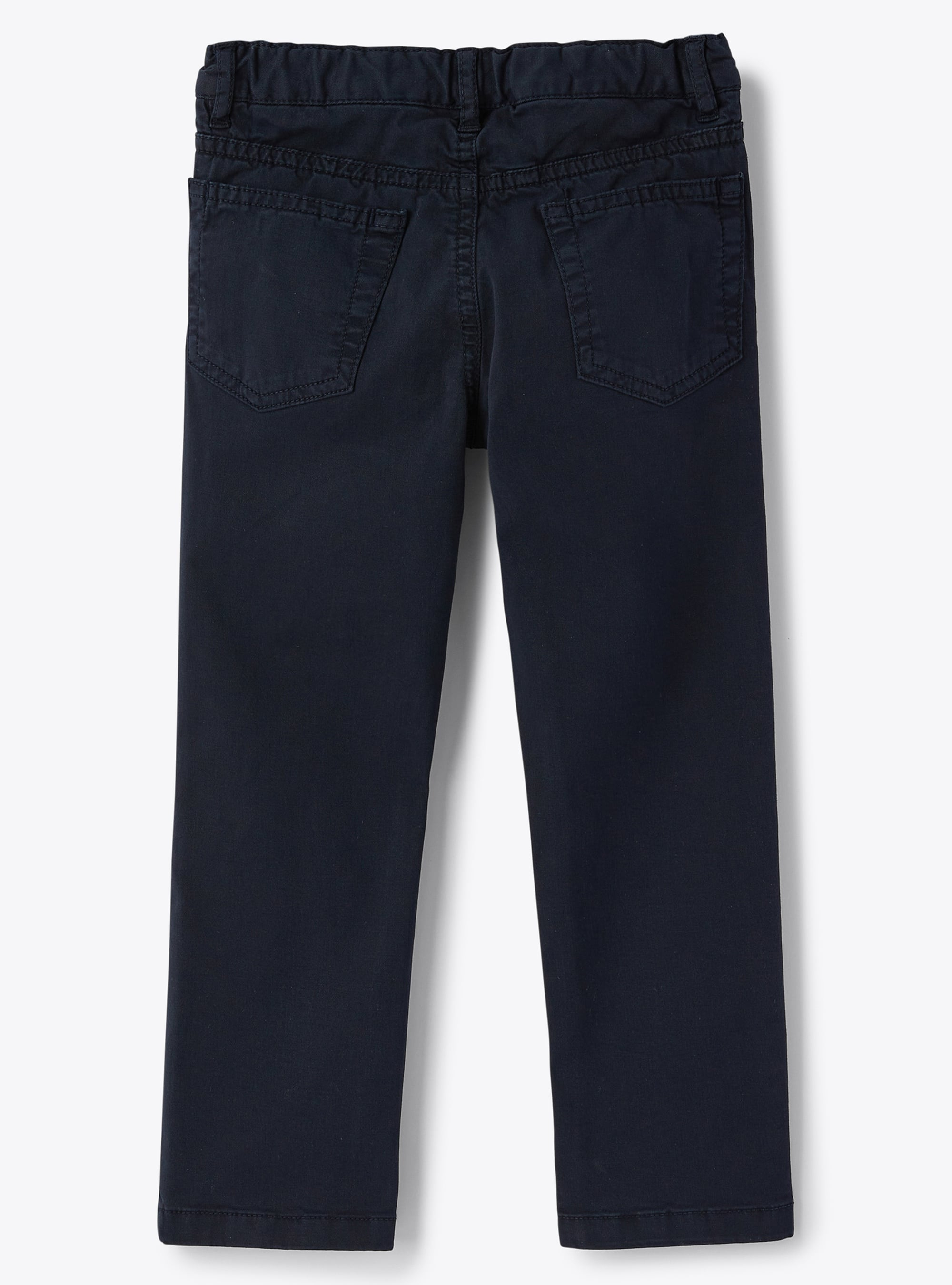 Regular fit navy cotton trousers - Blue | Il Gufo