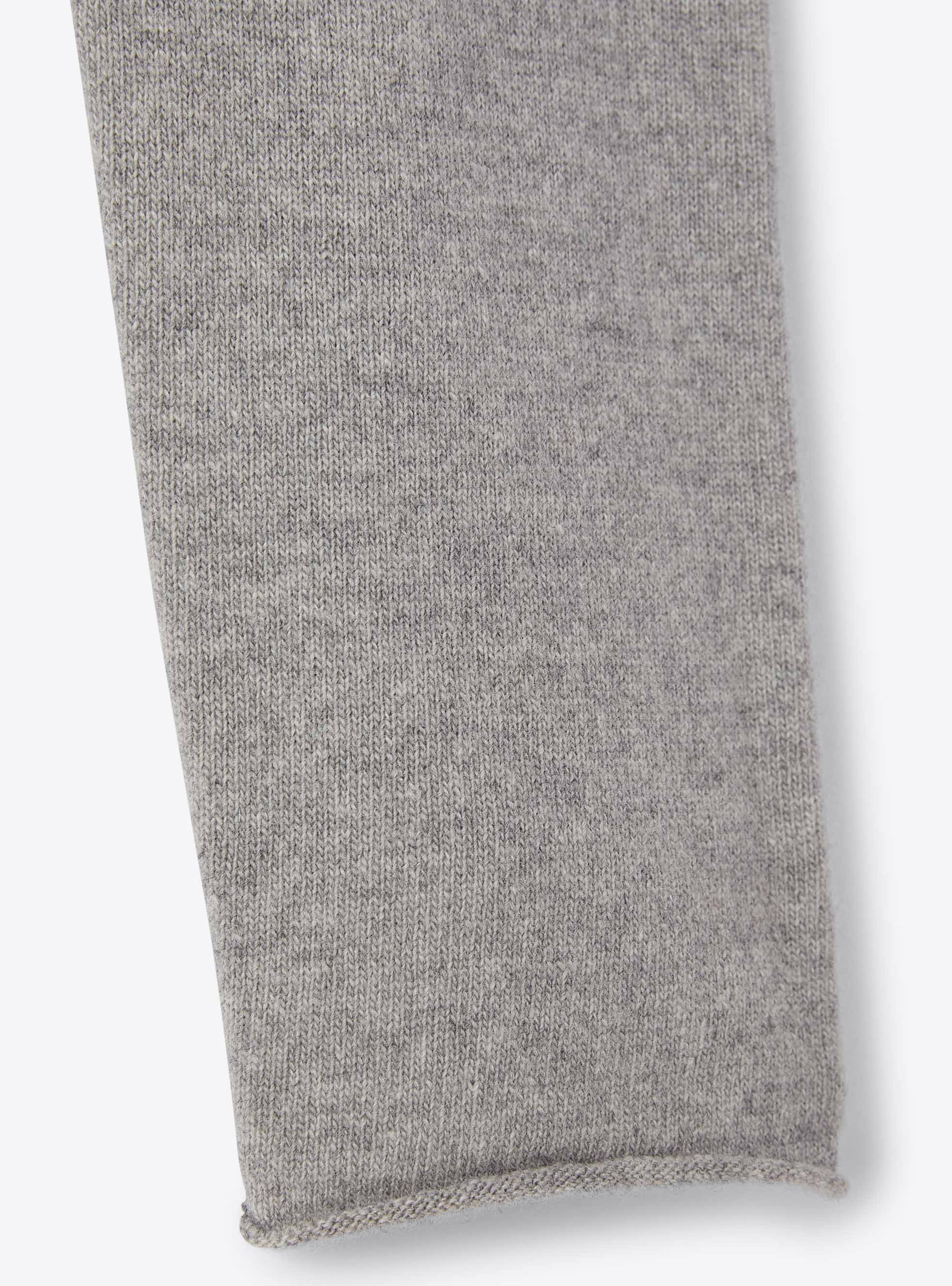 Grey merino wool leggings - Grey | Il Gufo
