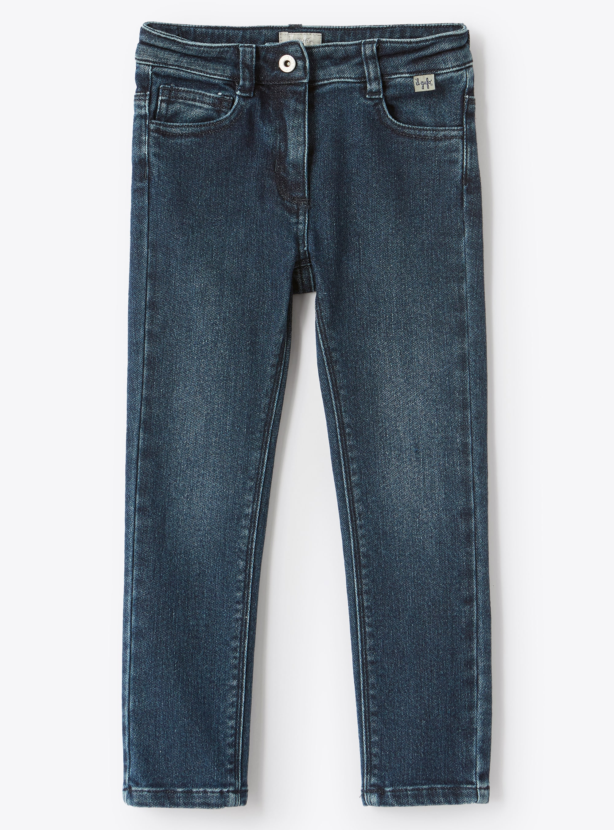 Skinny dark wash jeans - Blue | Il Gufo
