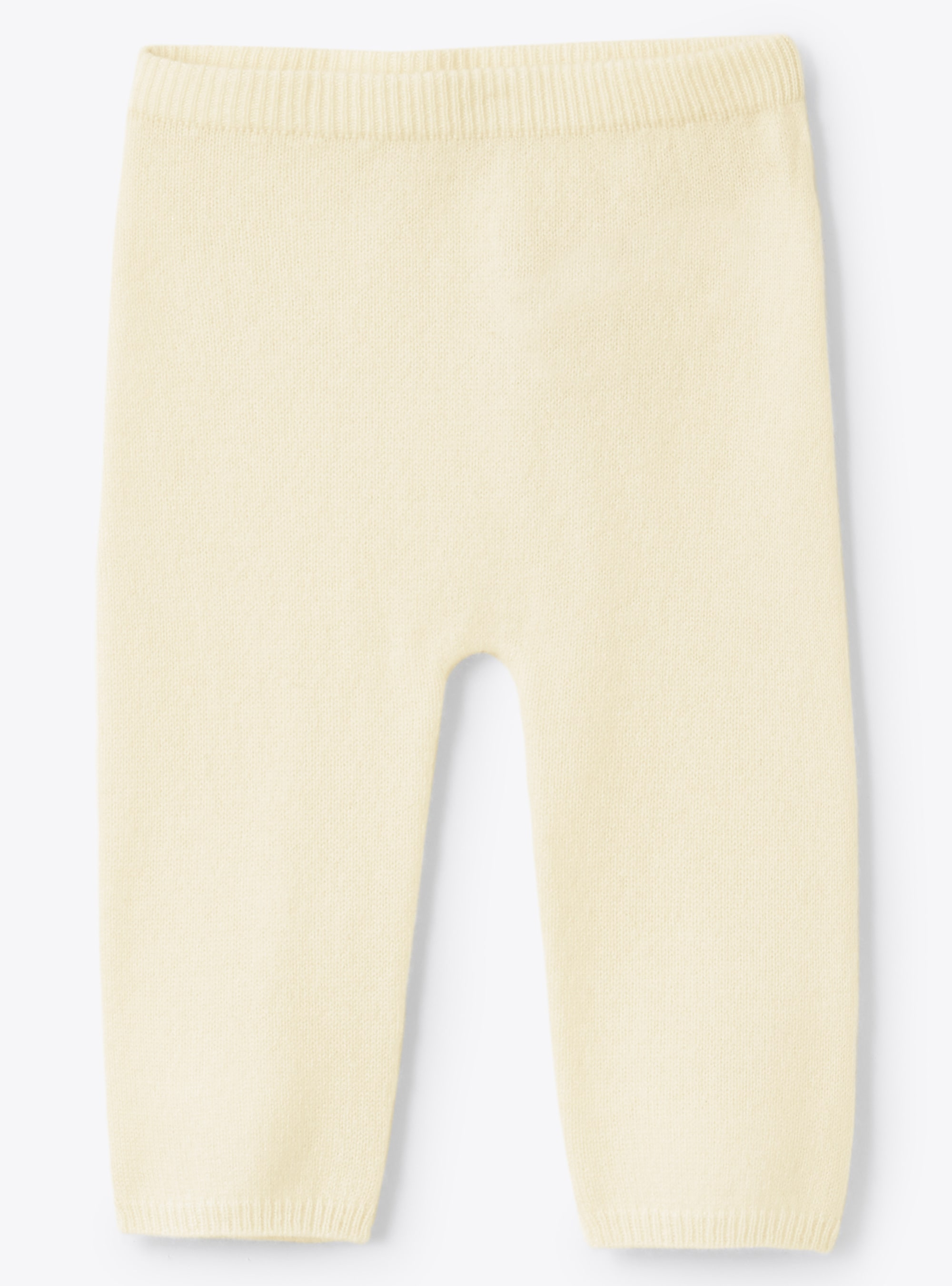 Baby girls' cashmere leggings - White | Il Gufo
