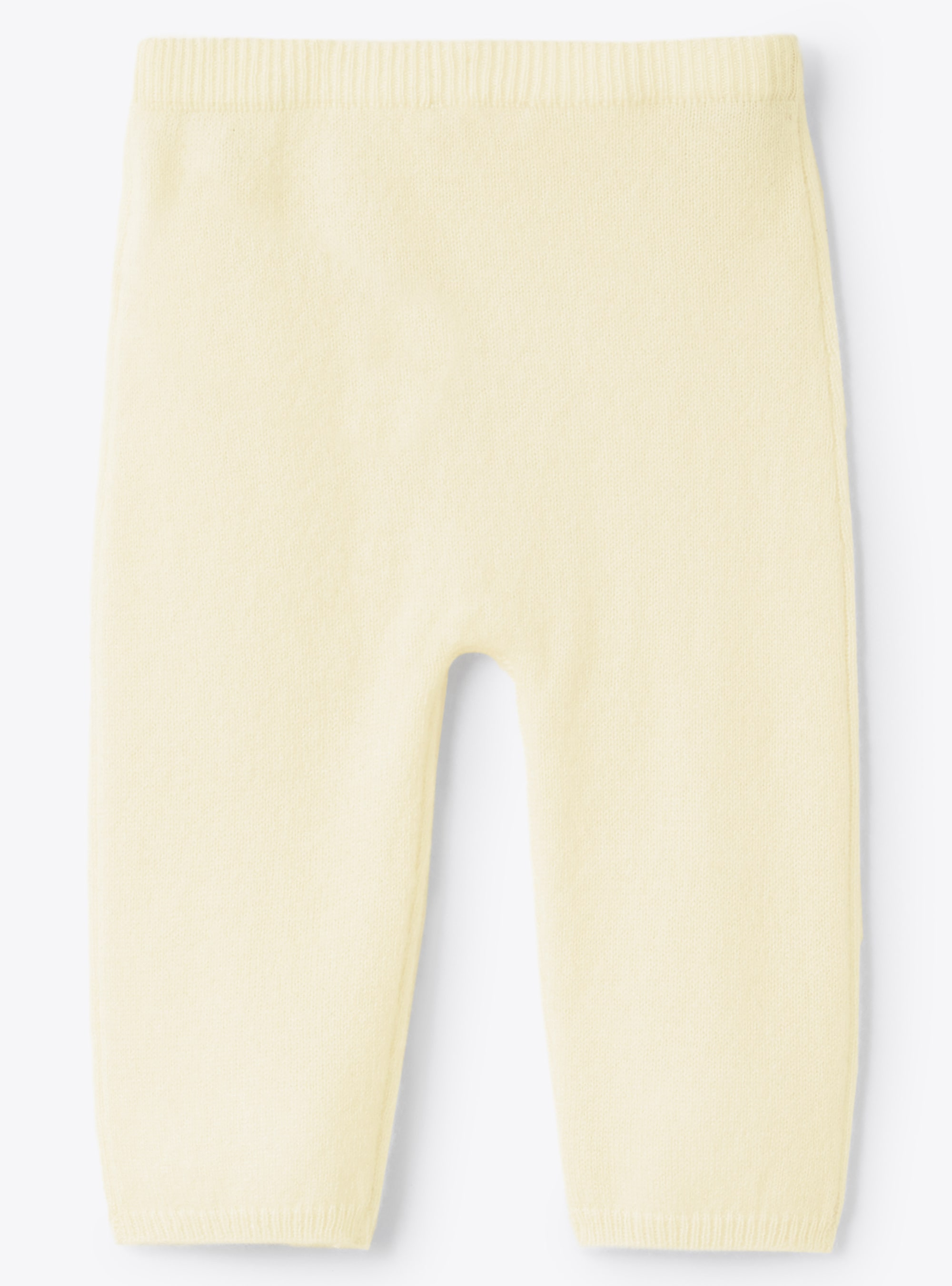 Baby girls' cashmere leggings - White | Il Gufo