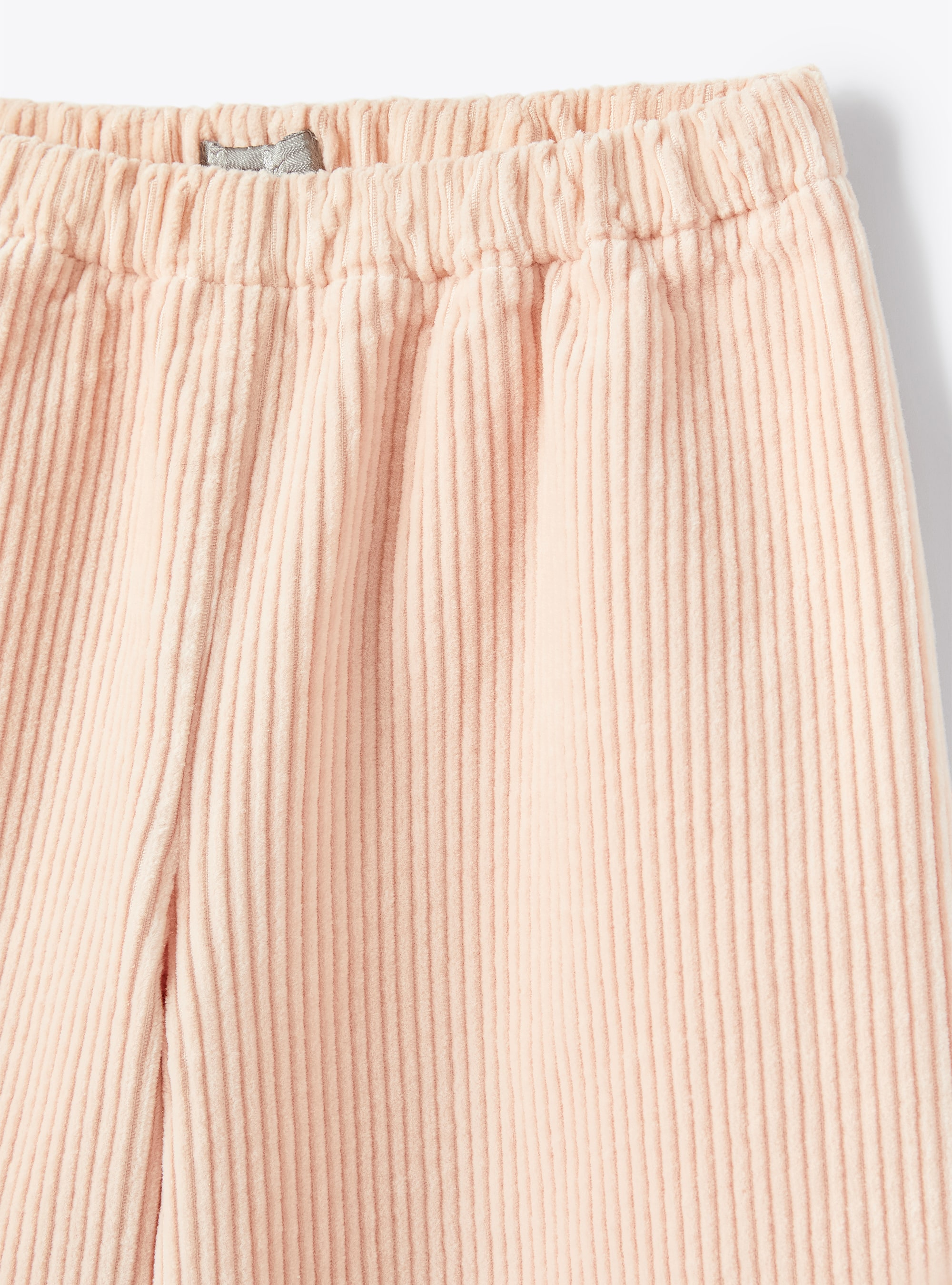 Corduroy culotte trousers - Pink | Il Gufo