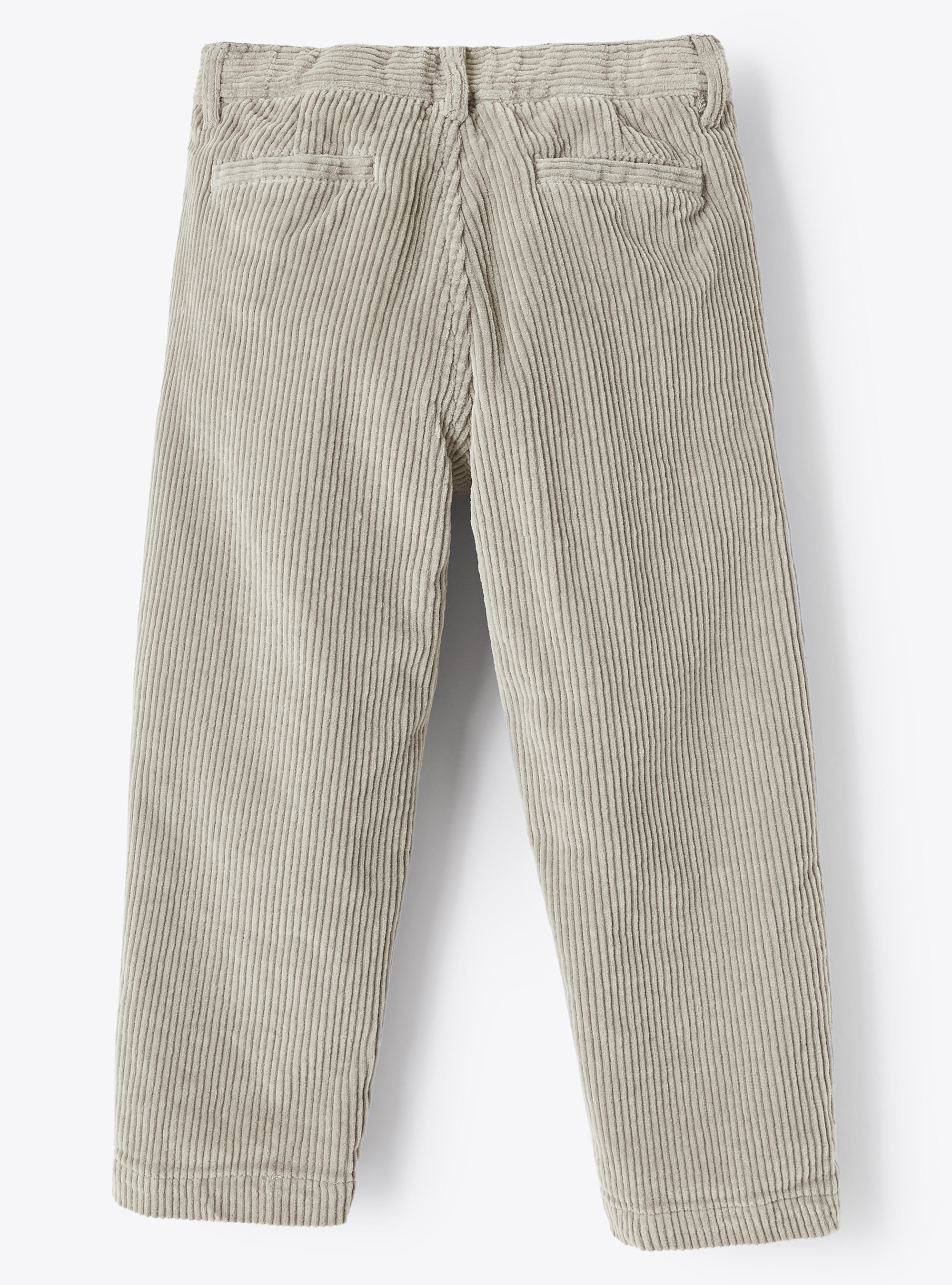 Ice white corduroy trousers - Grey | Il Gufo