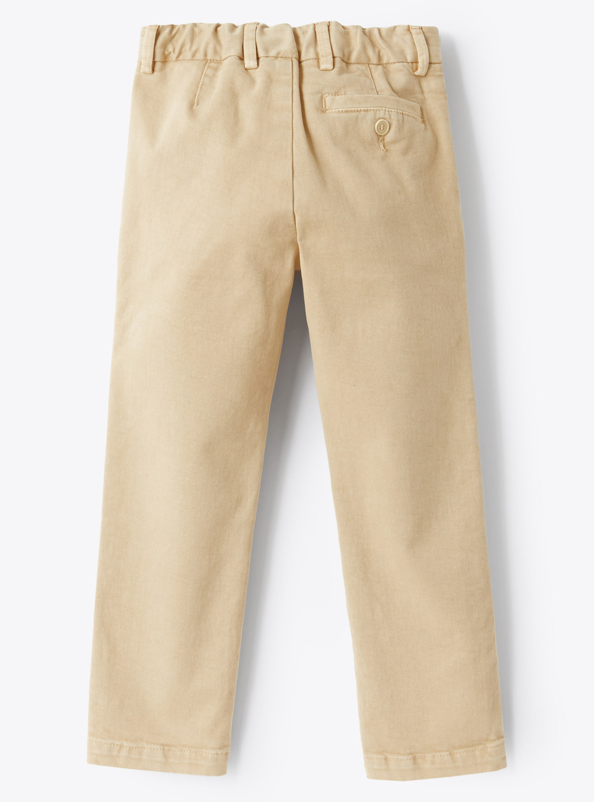 Pantalon chino en gabardine sable - Beige | Il Gufo