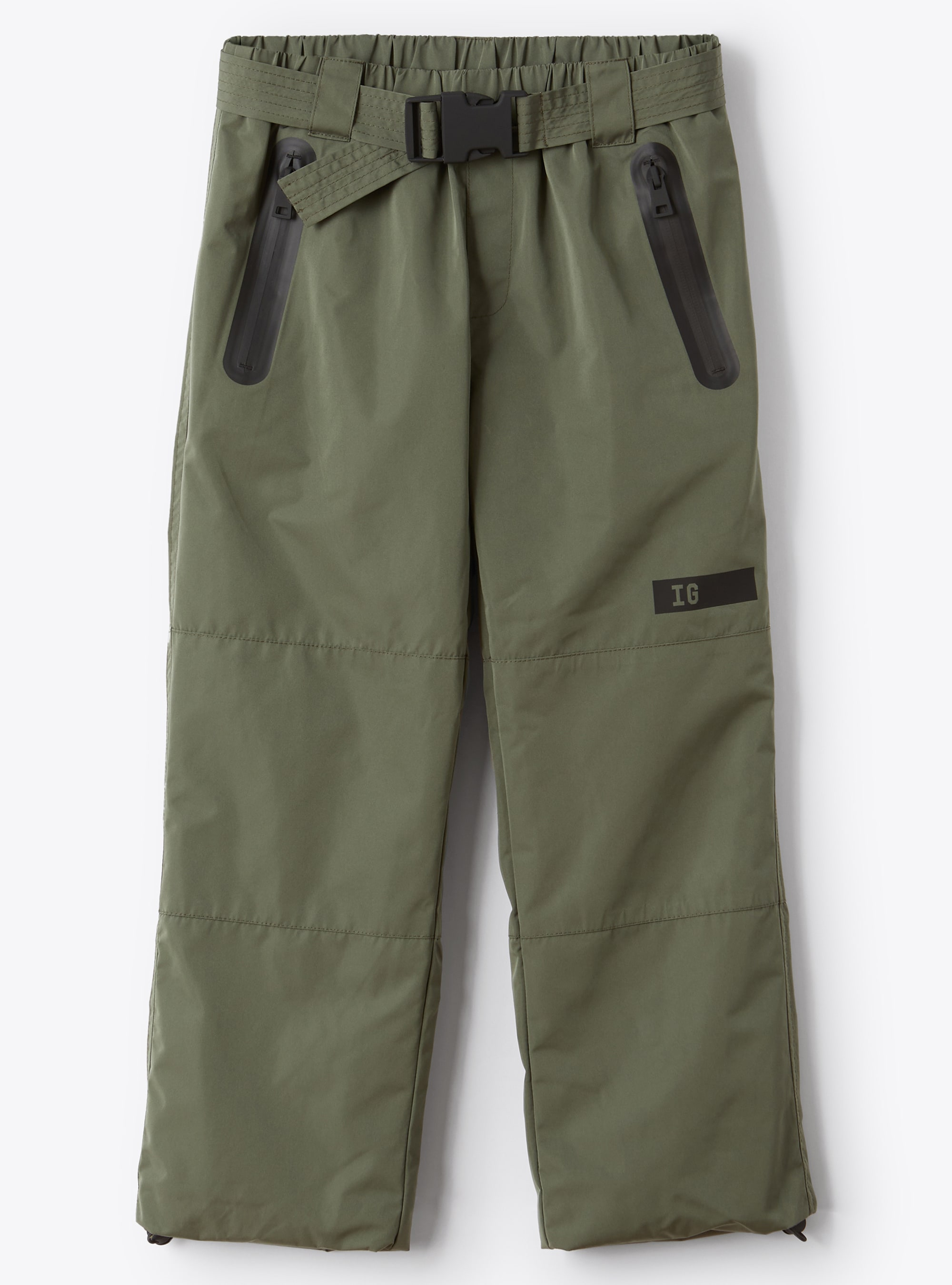 Belted technical nylon trousers - Trousers - Il Gufo