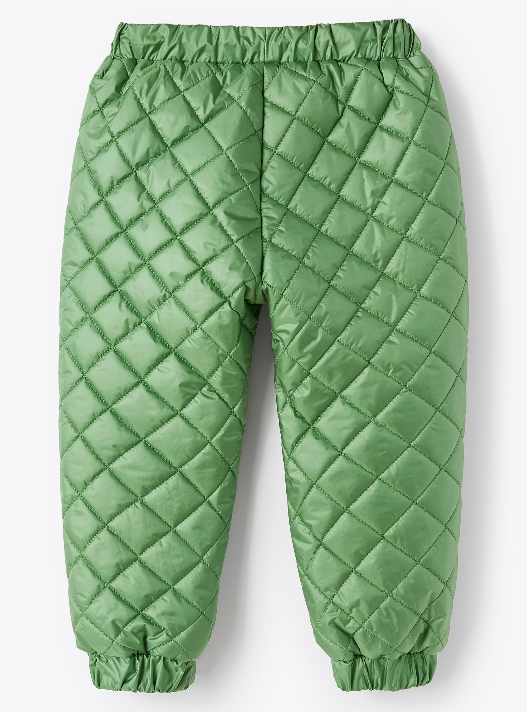 Hose aus gestepptem Nylon - Grün | Il Gufo