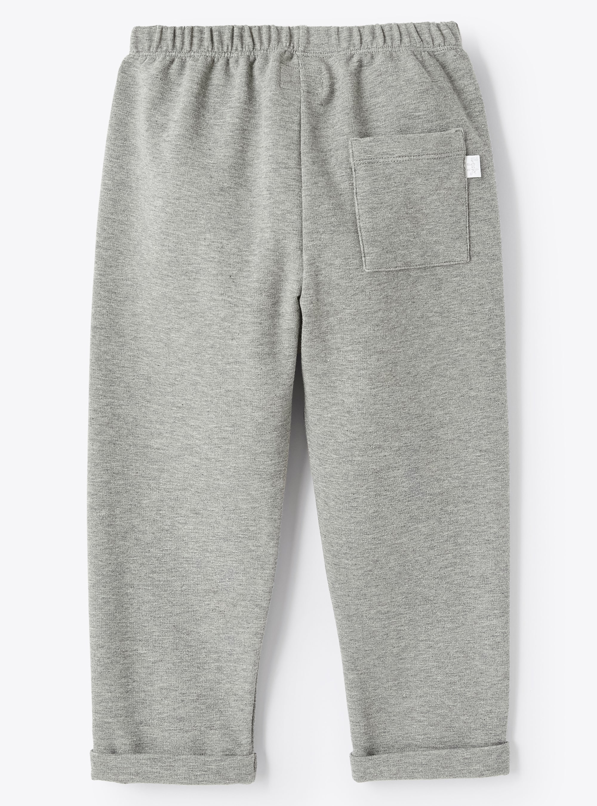 Pantalon en molleton stretch gris - Gris | Il Gufo