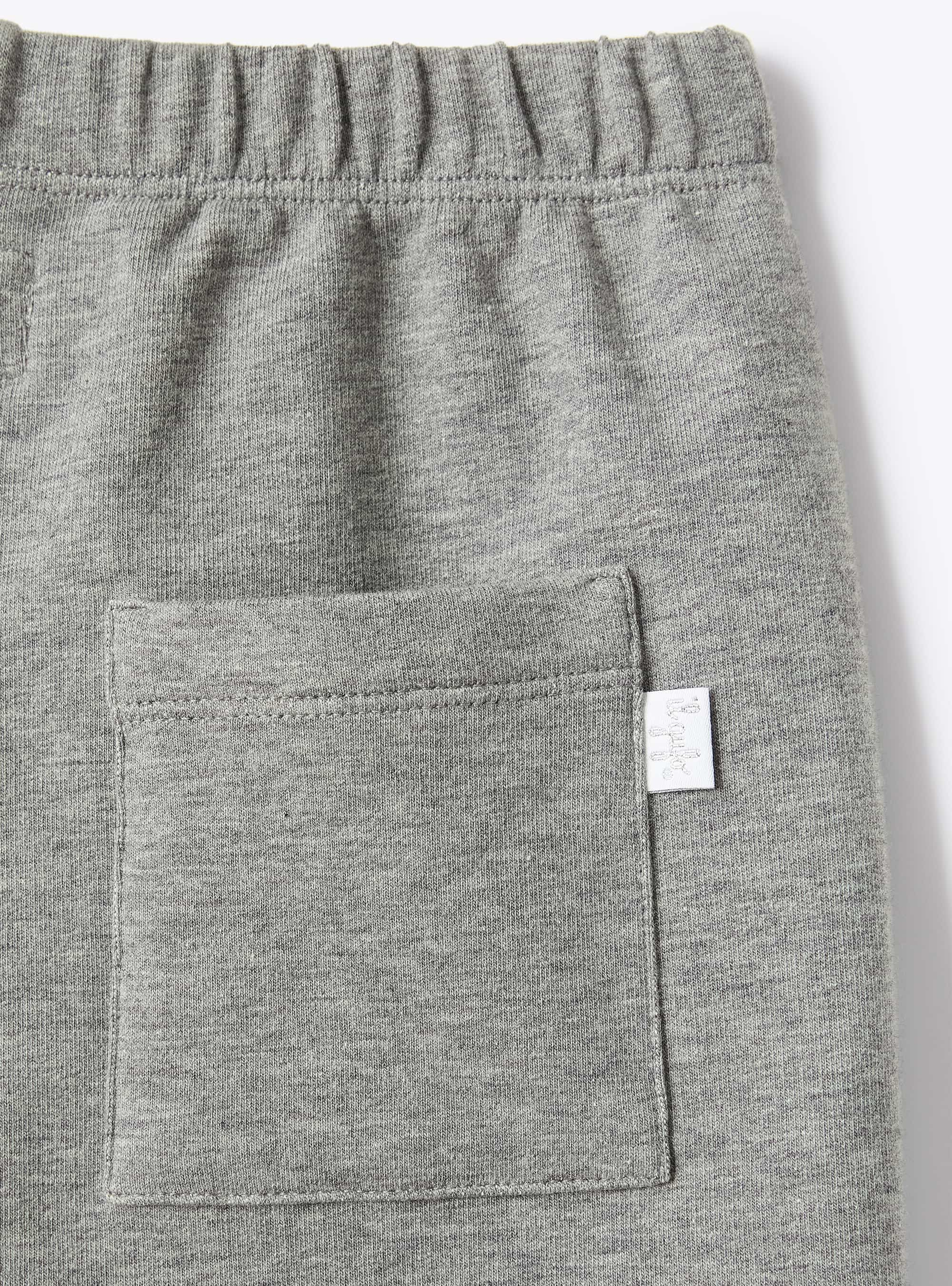 Grey stretch fleece trousers - Grey | Il Gufo