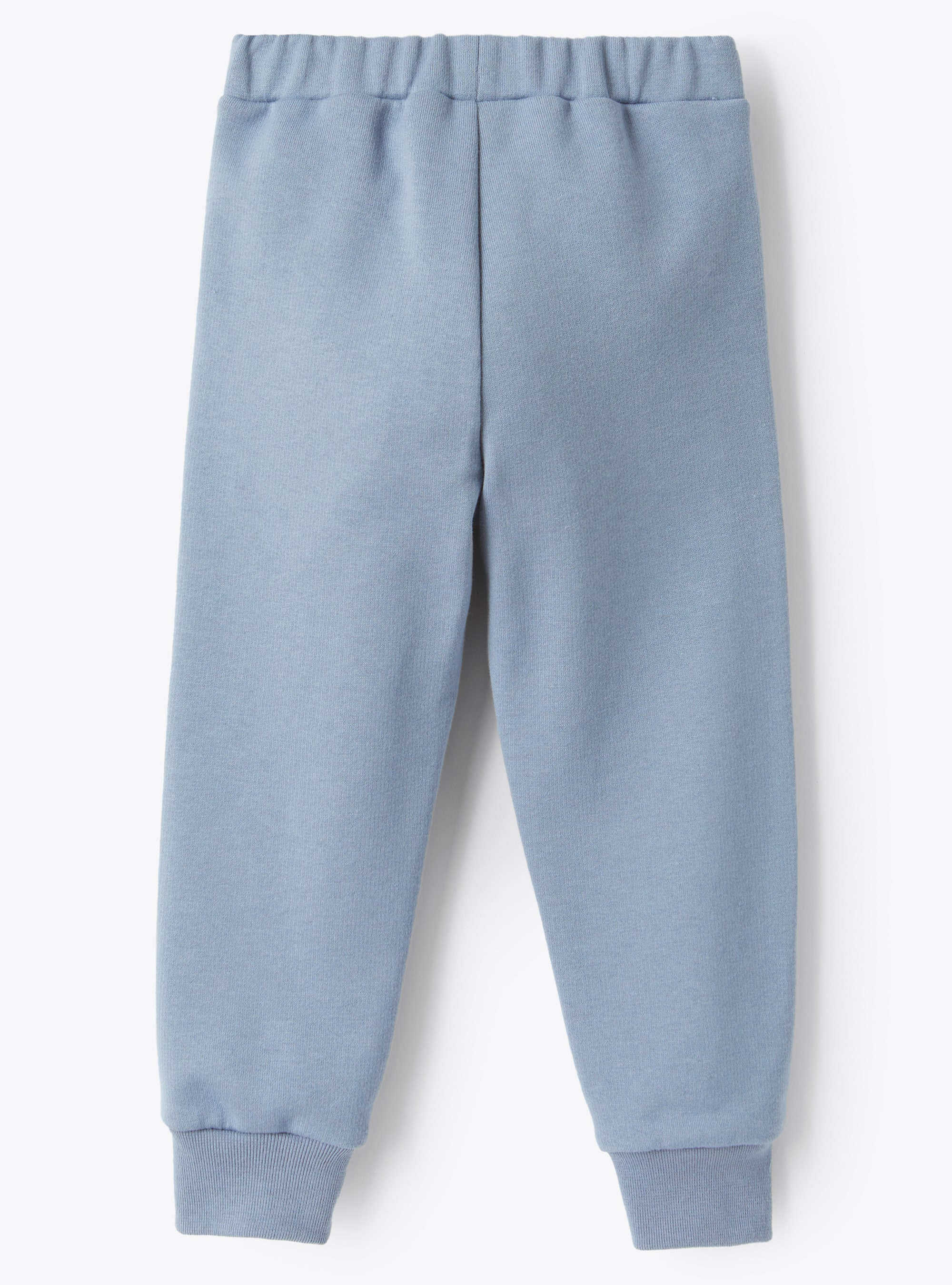 Pantalon de jogging en molleton de coton bleu ciel - Bleu | Il Gufo