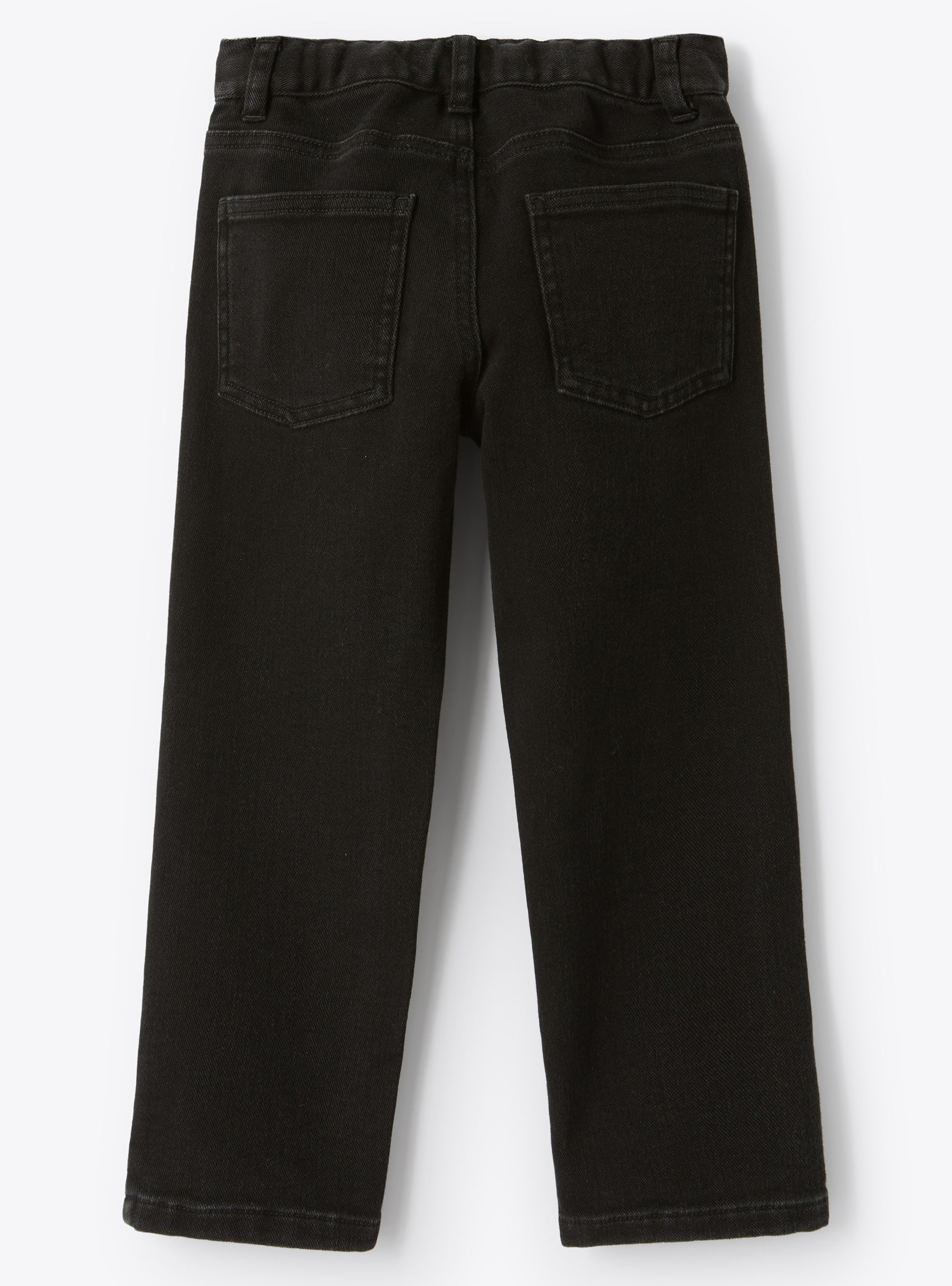 Regular fit 5-pocket jeans in black denim - Black | Il Gufo