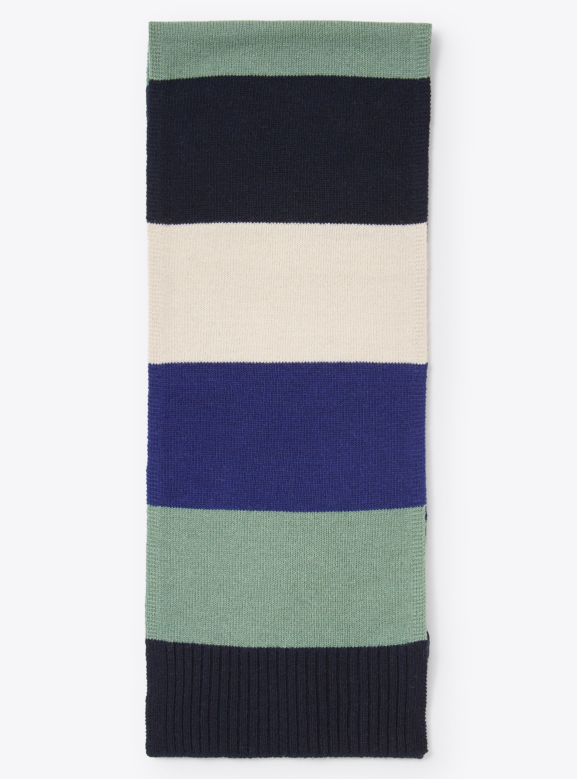 Sciarpa in lana a maxi righe multicolor - Accessori - Il Gufo