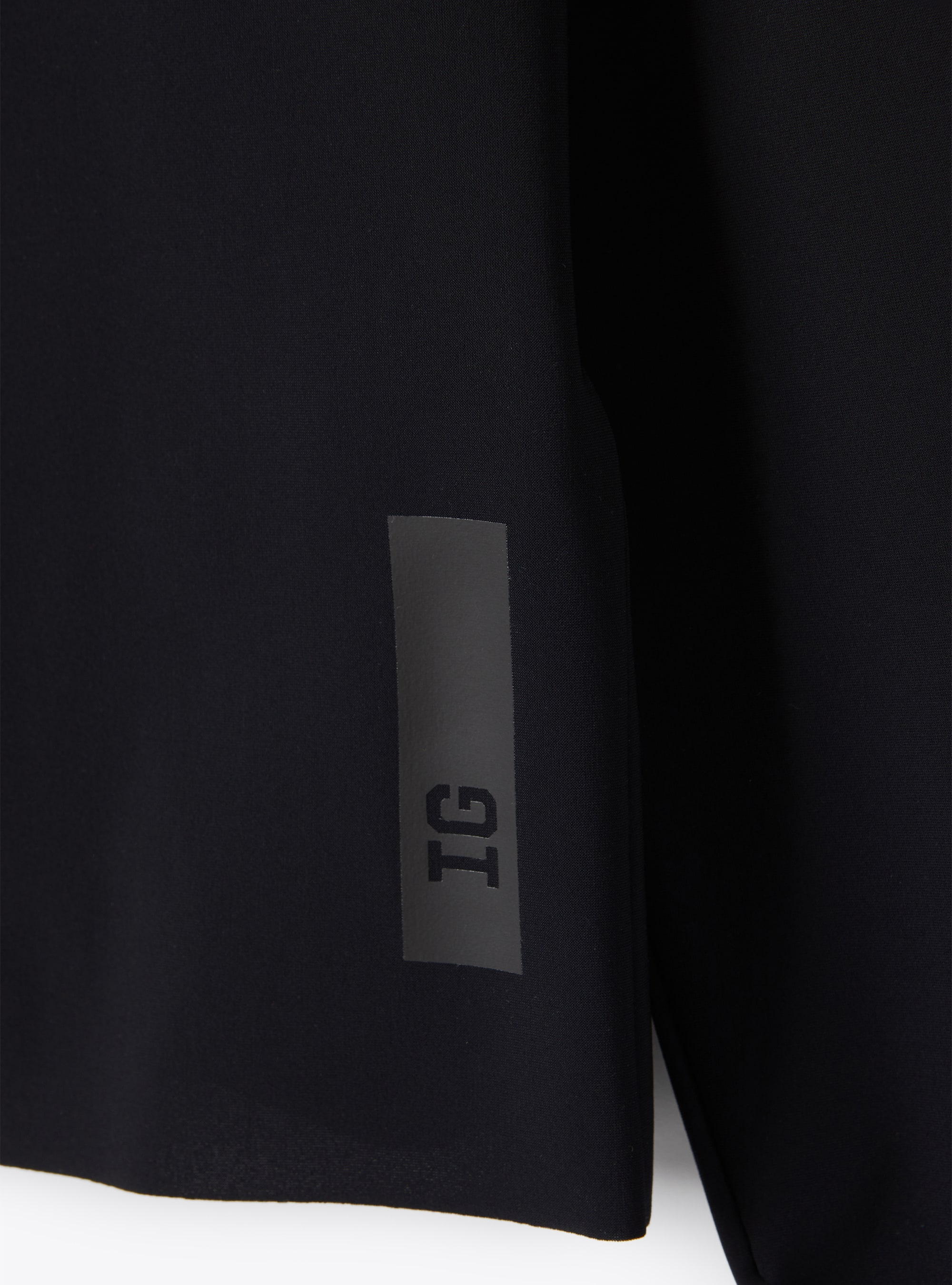 Black Sensitive® Fabrics top - Black | Il Gufo