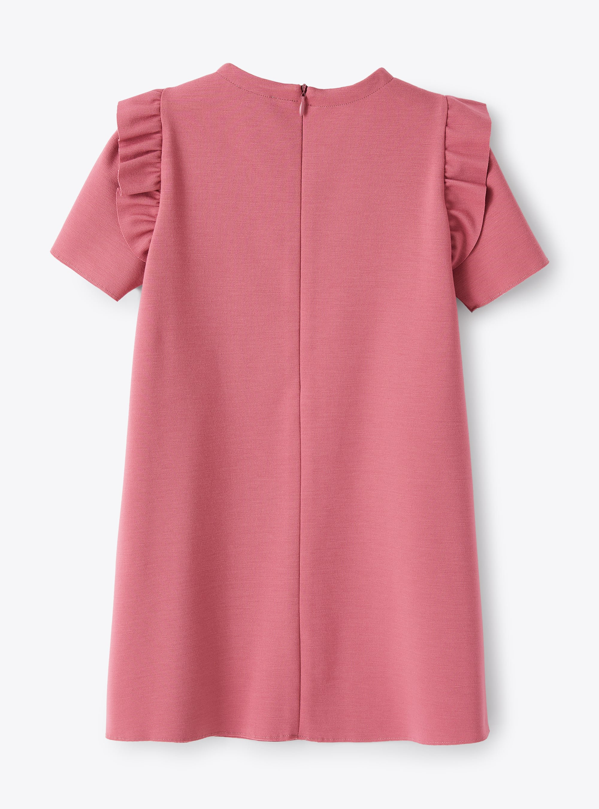 Kurzärmeliges Kleid pink - Rot | Il Gufo