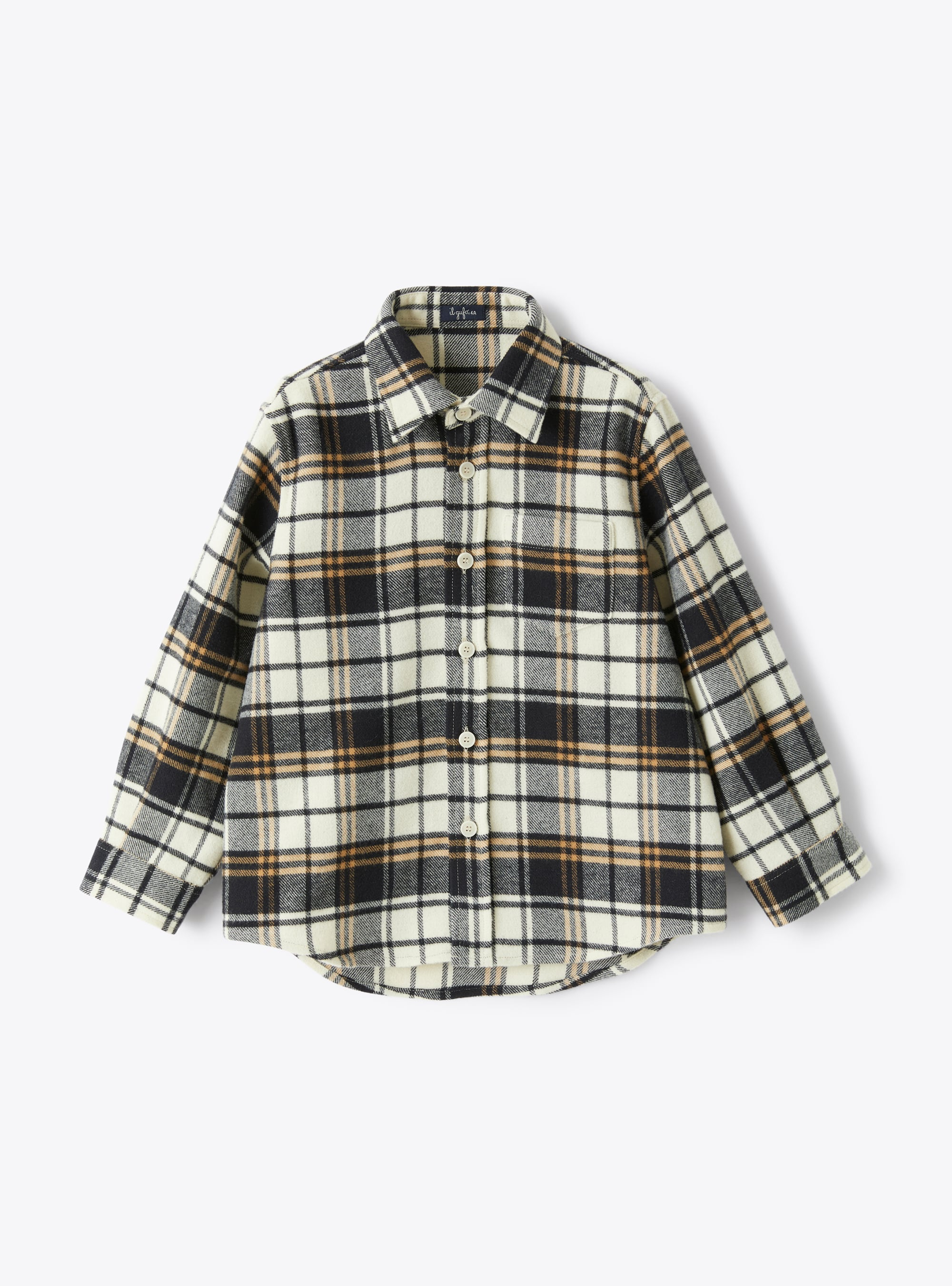 Checked flannel shirt - Shirts - Il Gufo