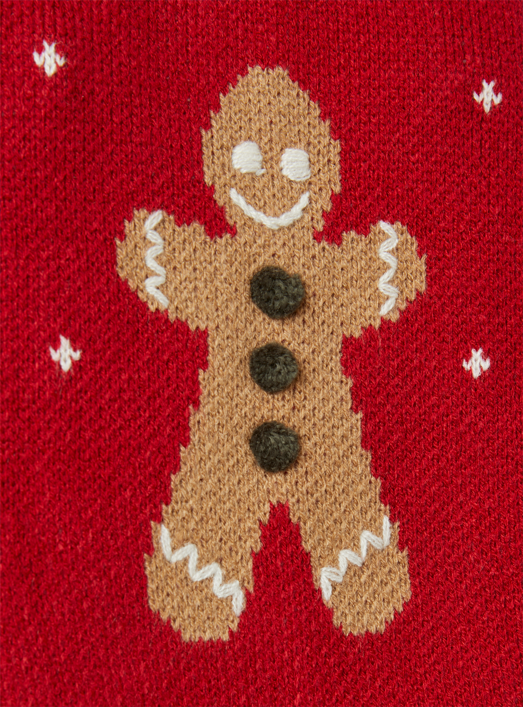 Dog sweater with embroidered detailing - Red | Il Gufo
