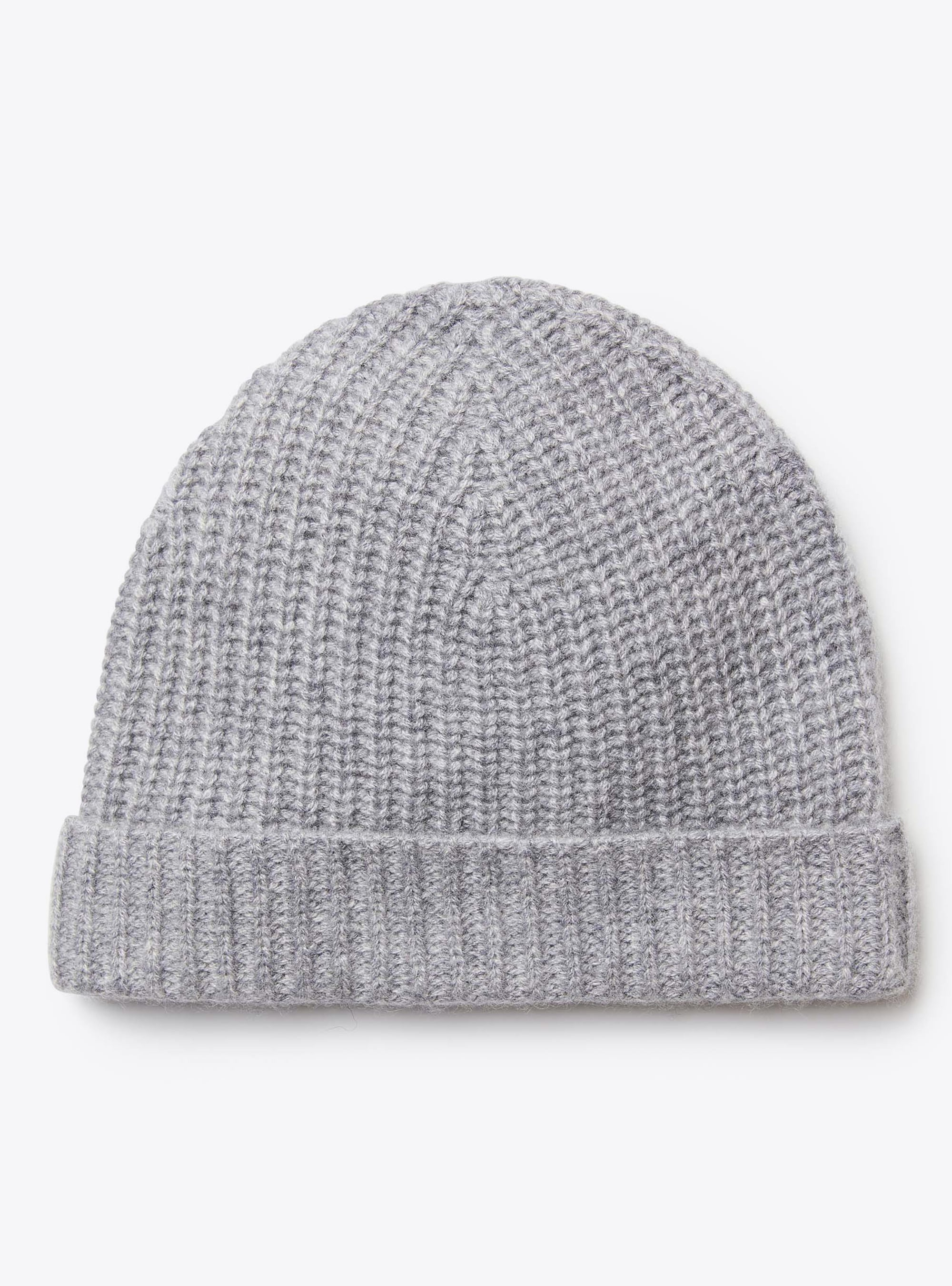 Cappello in lana cashmere grigio - Grigio | Il Gufo
