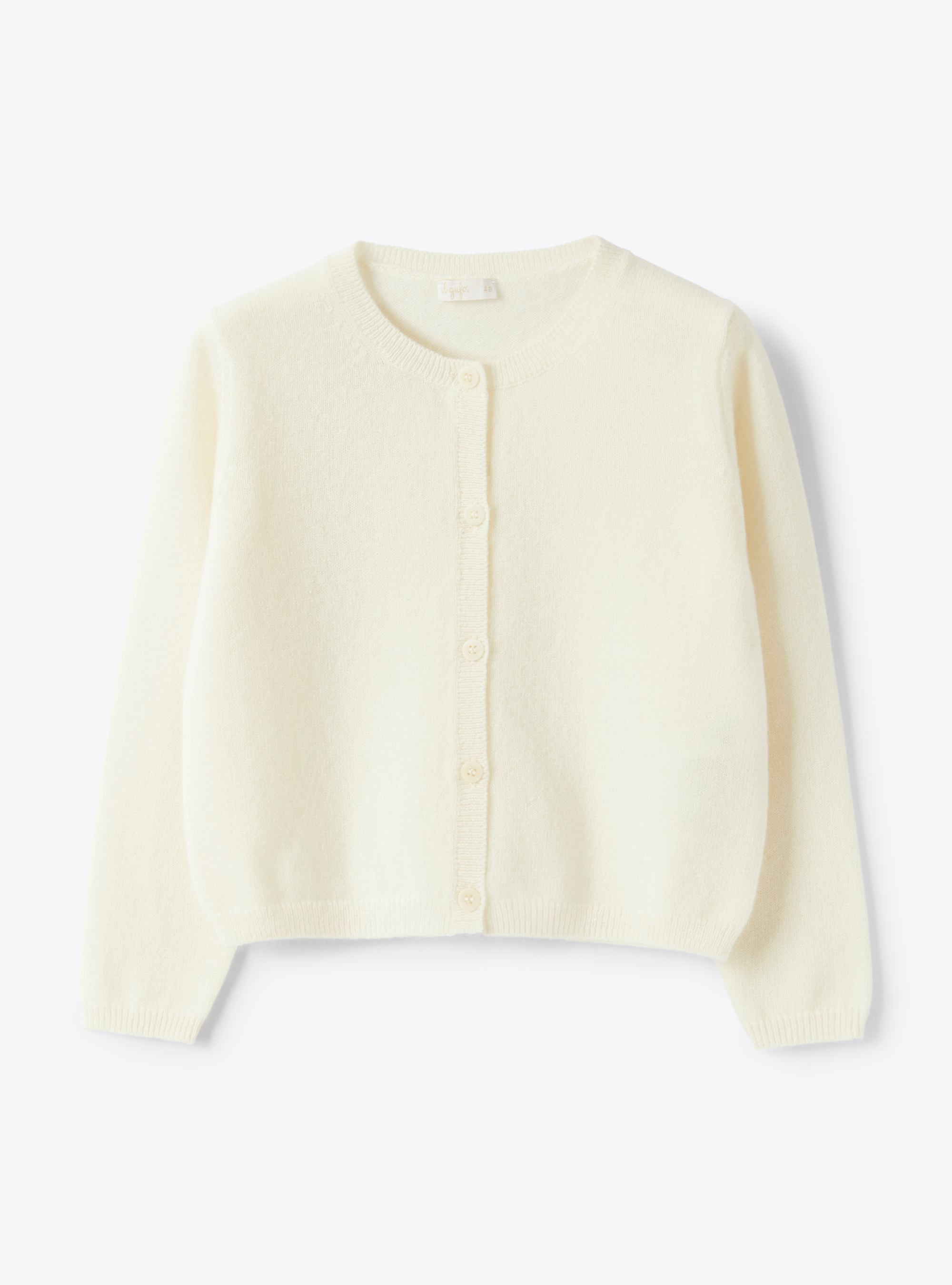White cashmere cardigan - Sweaters - Il Gufo