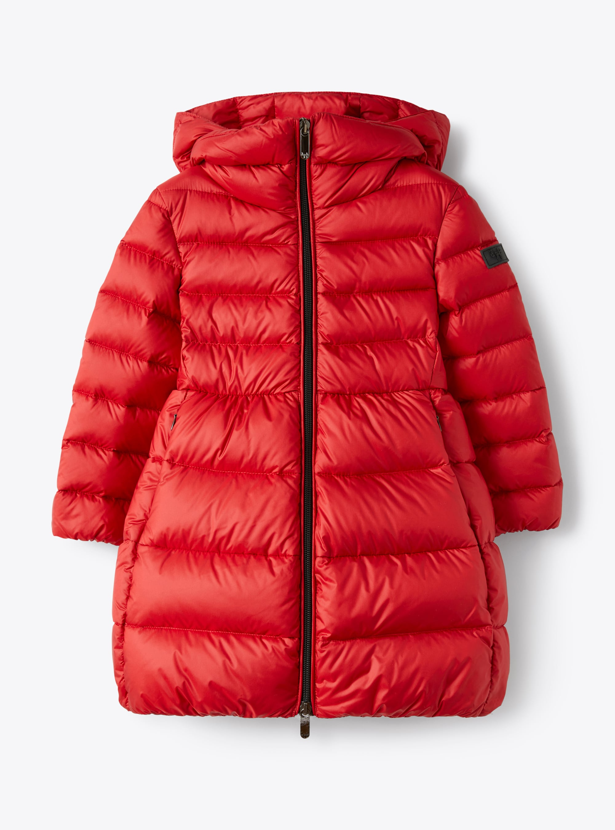 Red cocoon down jacket - Down Jackets - Il Gufo