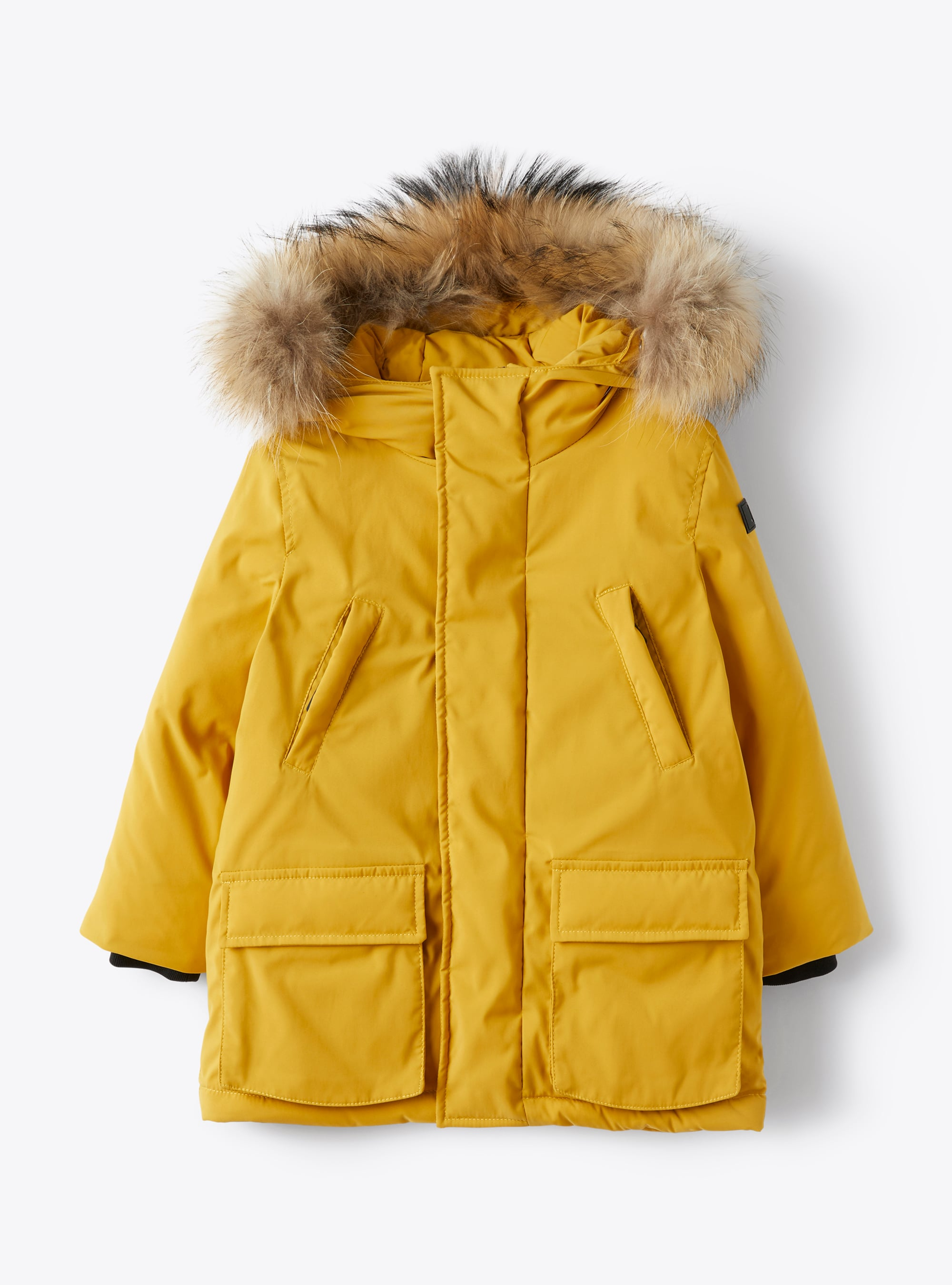 Hi-tech parka jacket with fur trim - Down Jackets - Il Gufo
