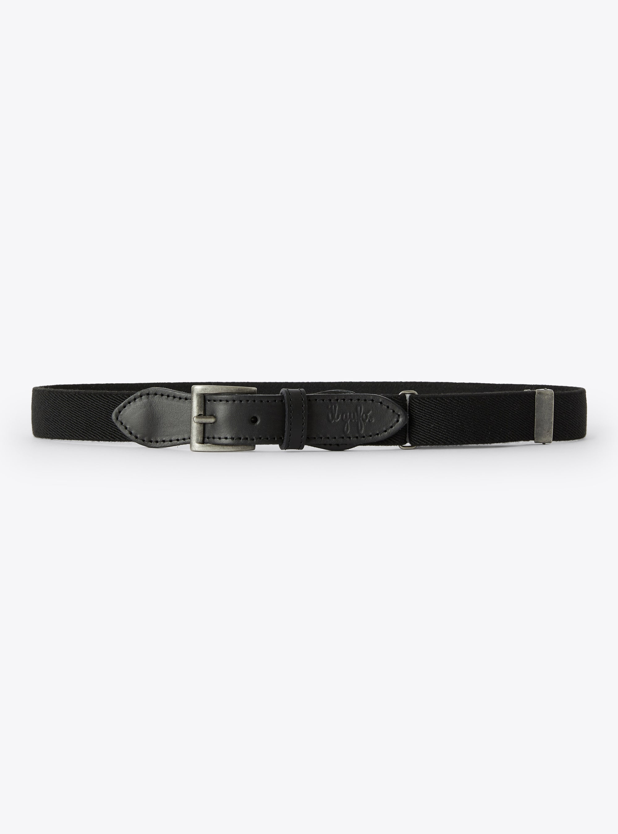 Black stretch belt - Accessories - Il Gufo