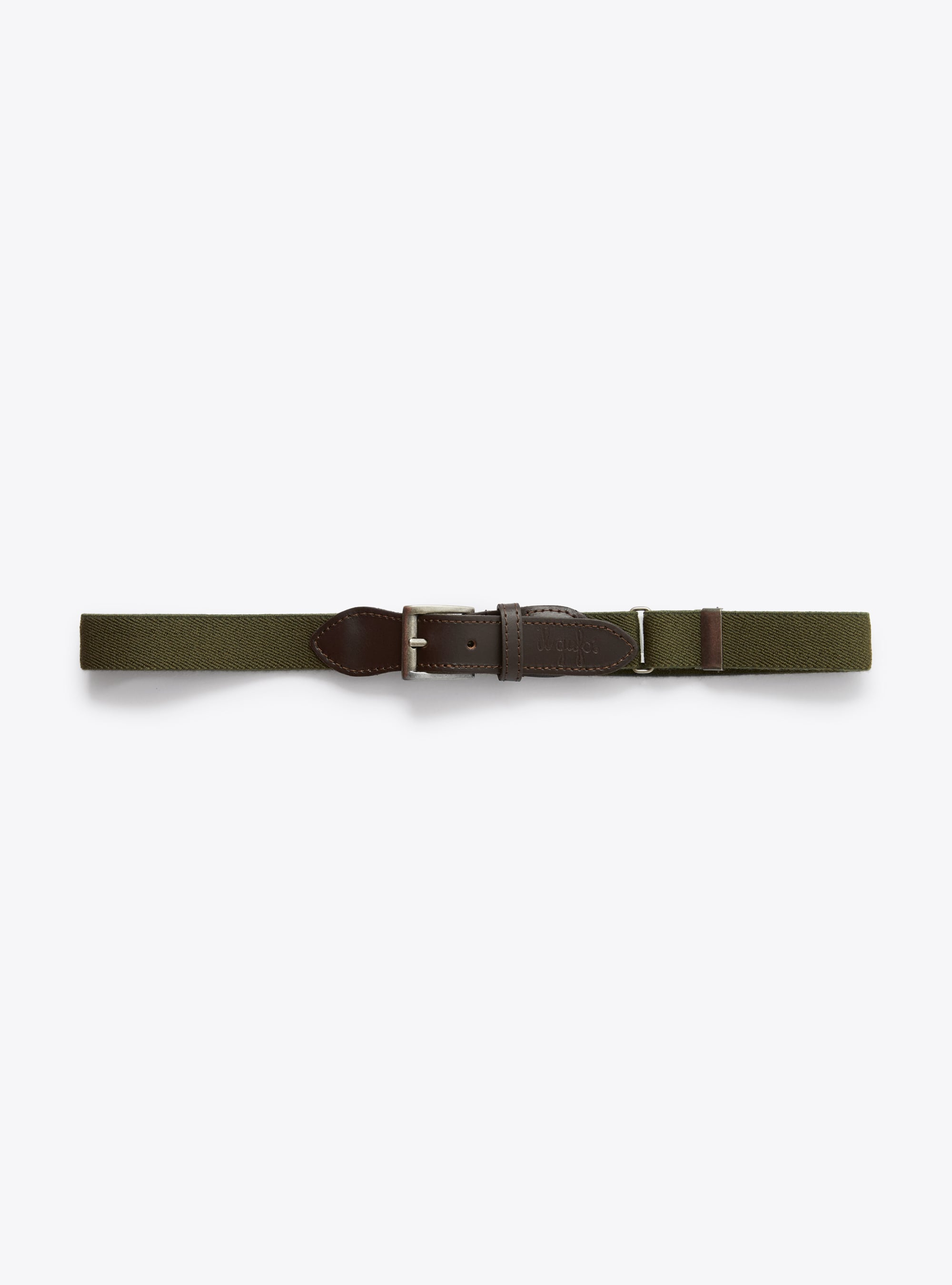 Brown stretch belt - Accessories - Il Gufo