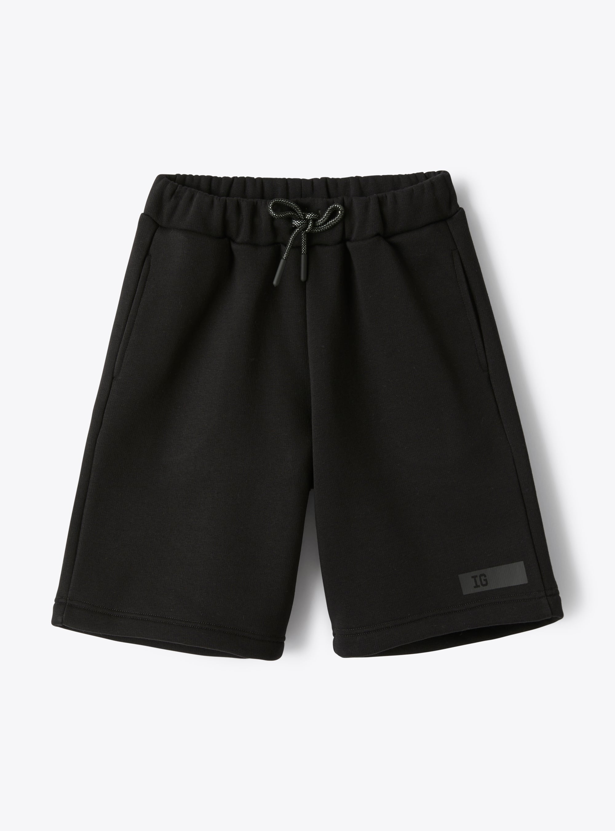 Bermuda shorts in hi-tech fleece with drawstring closure - Trousers - Il Gufo
