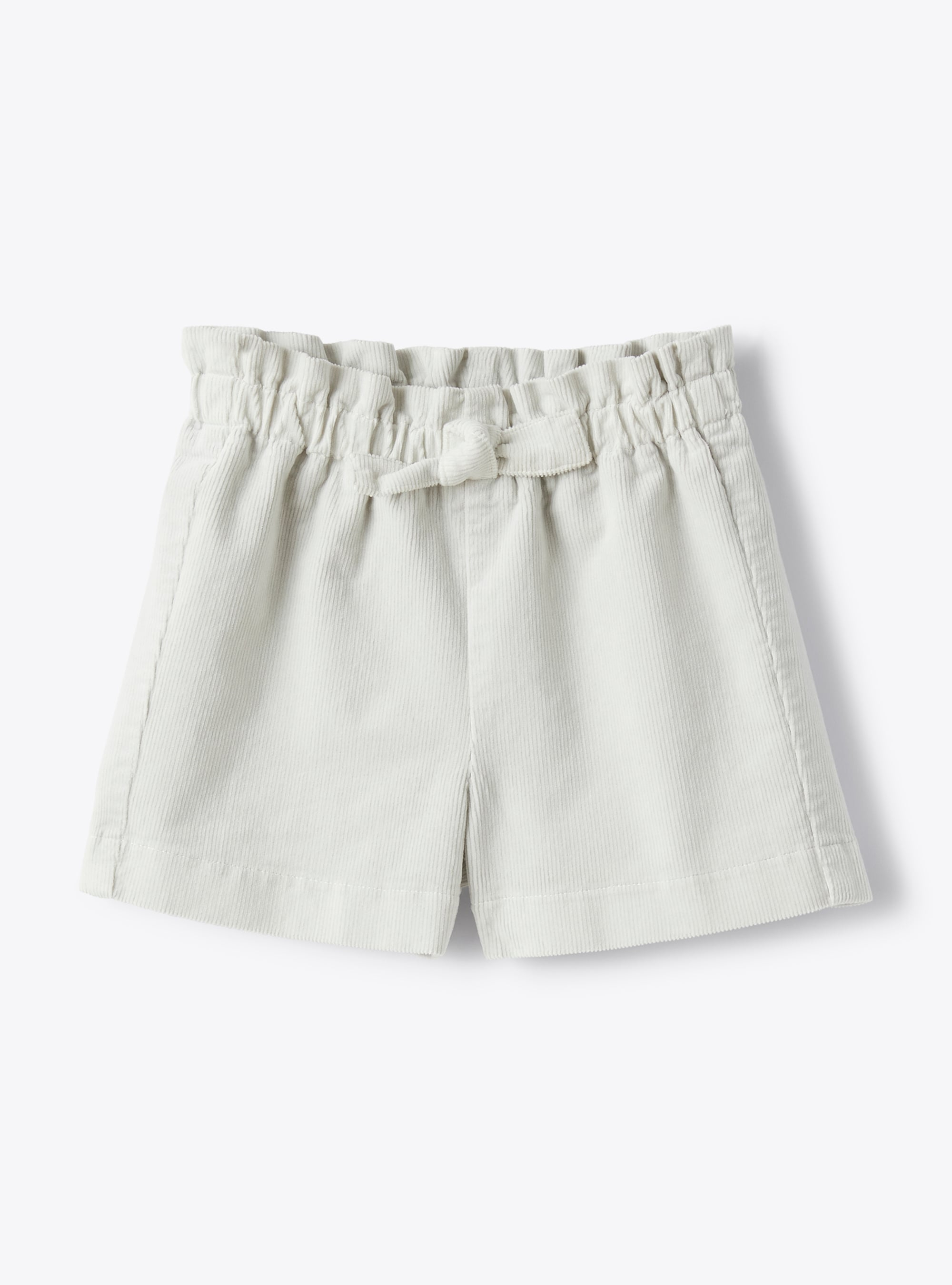 Bermuda shorts in grey corduroy - Trousers - Il Gufo