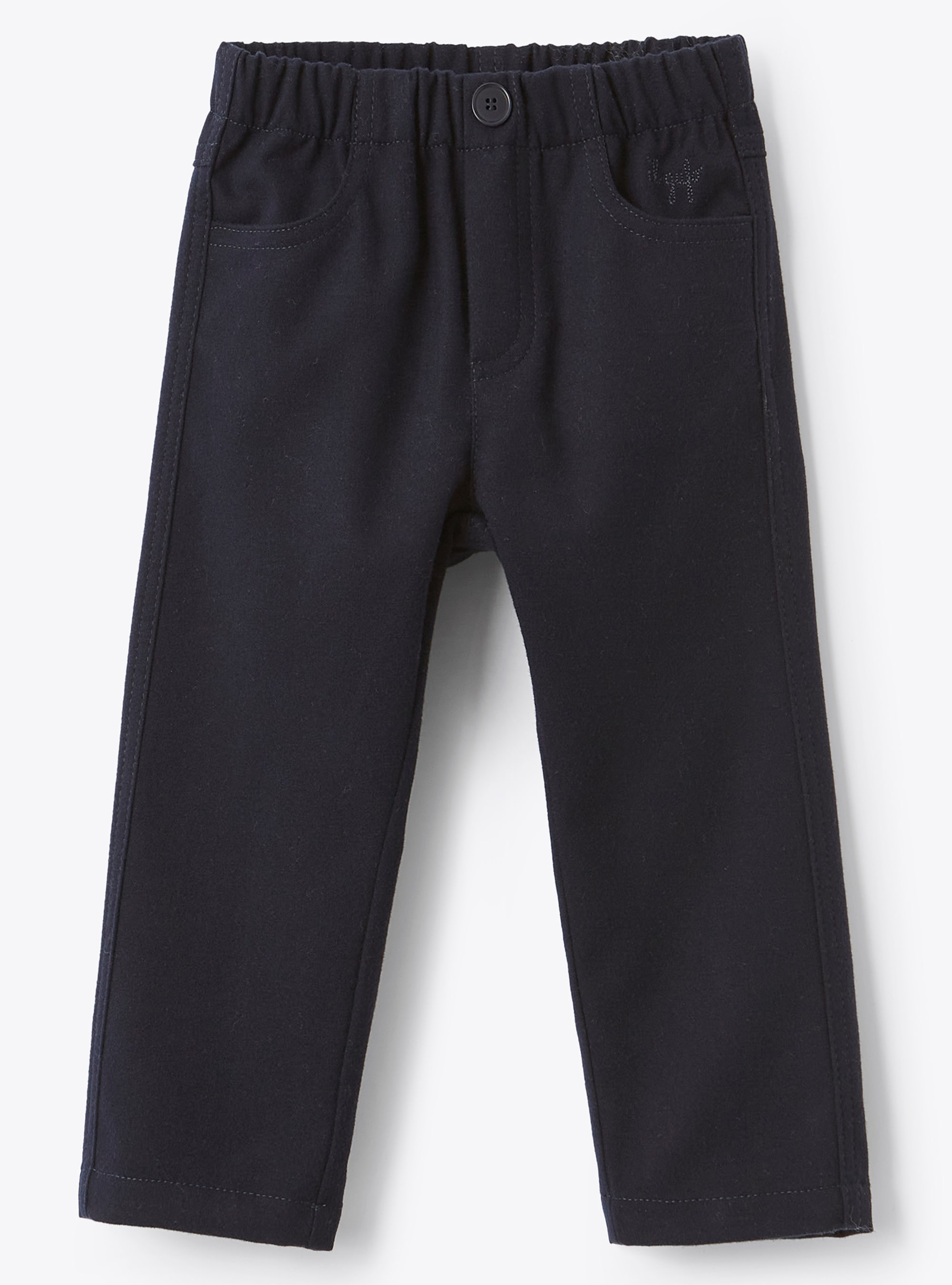 Baby boys' navy technowool trousers - Trousers - Il Gufo