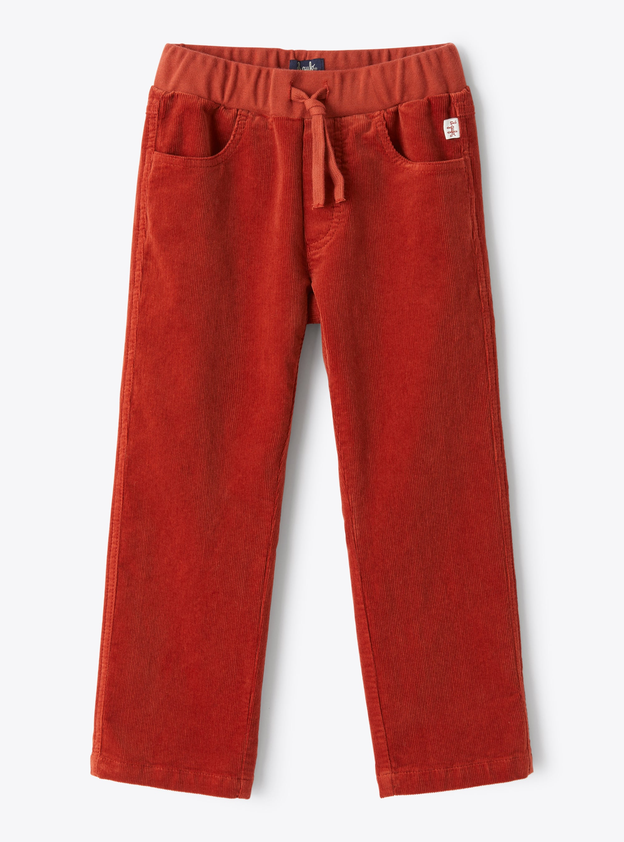Brick velvet corduroy trousers - Trousers - Il Gufo