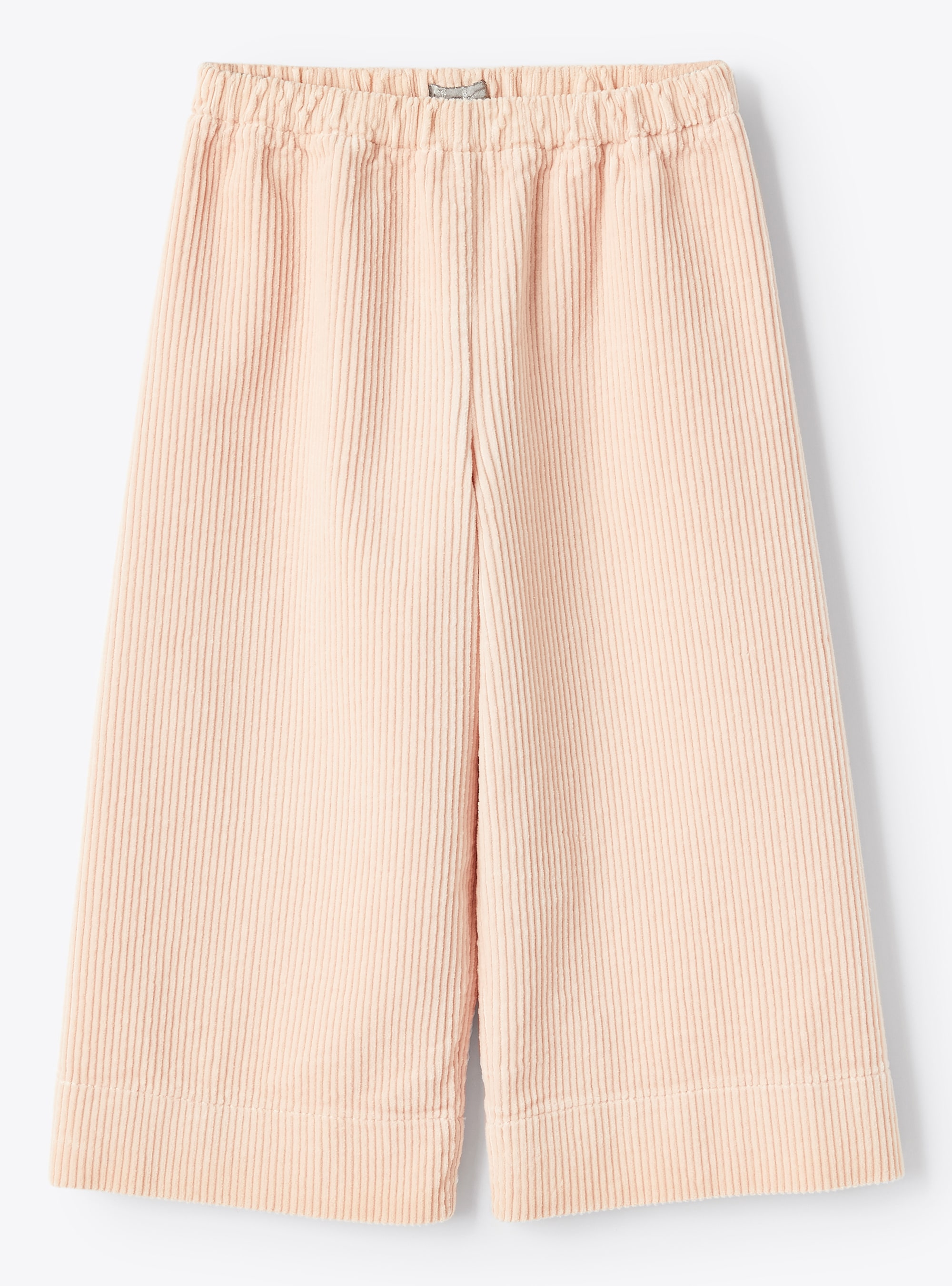Pink corduroy culotte trousers - Trousers - Il Gufo