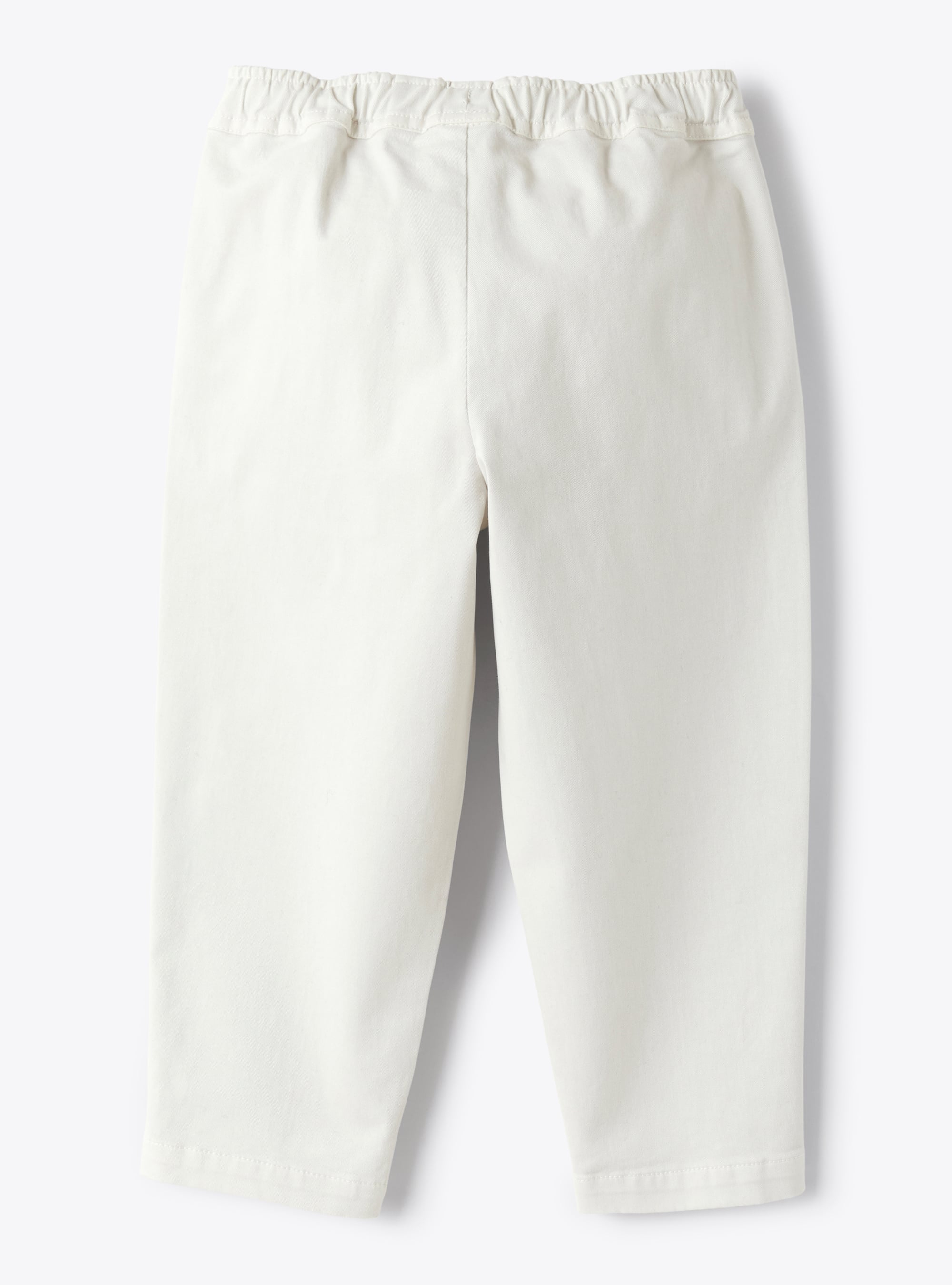 Pantalone in gabardina stretch vapore - Grigio | Il Gufo