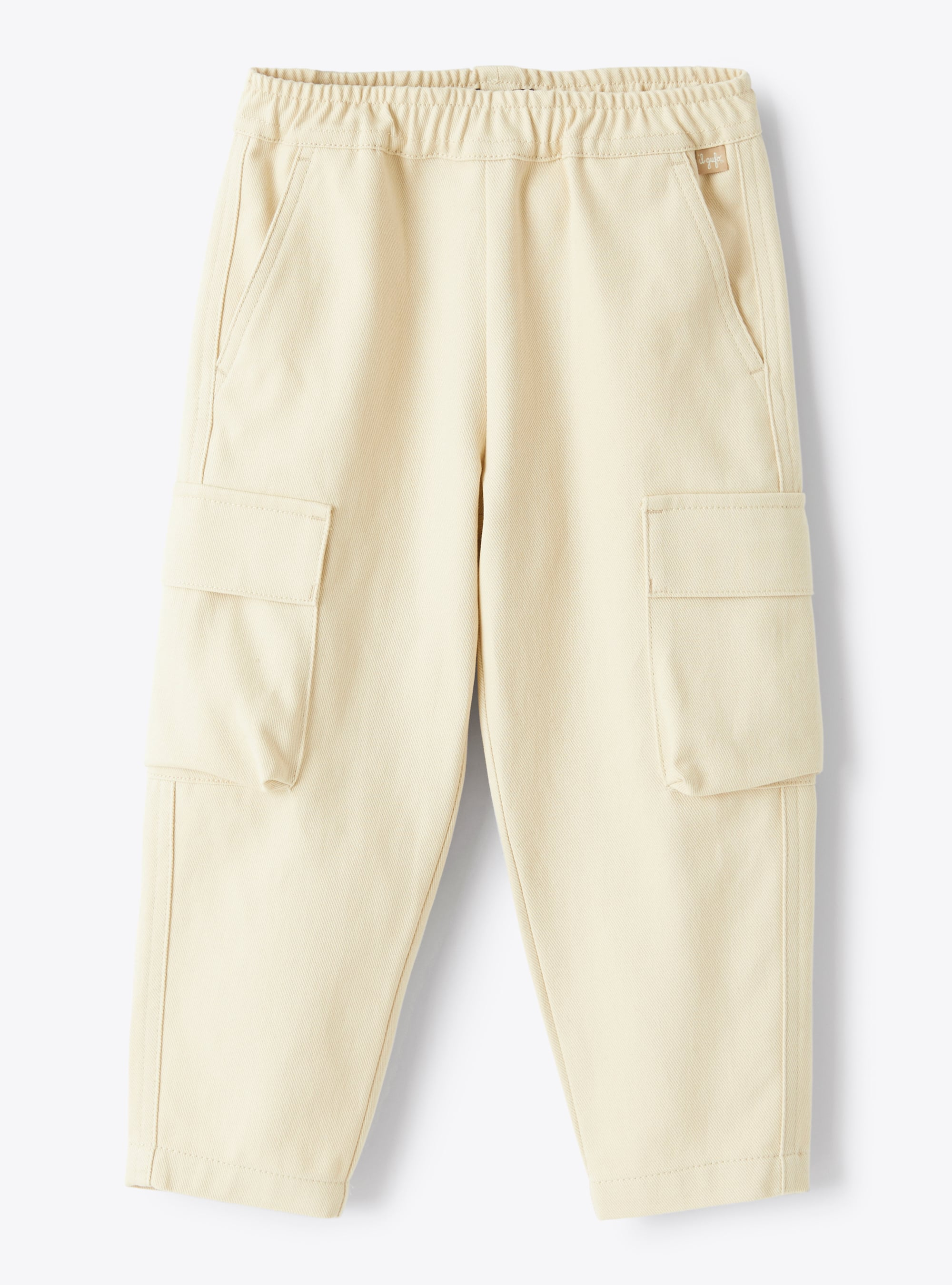 Cargo pants in bull cotton - Trousers - Il Gufo