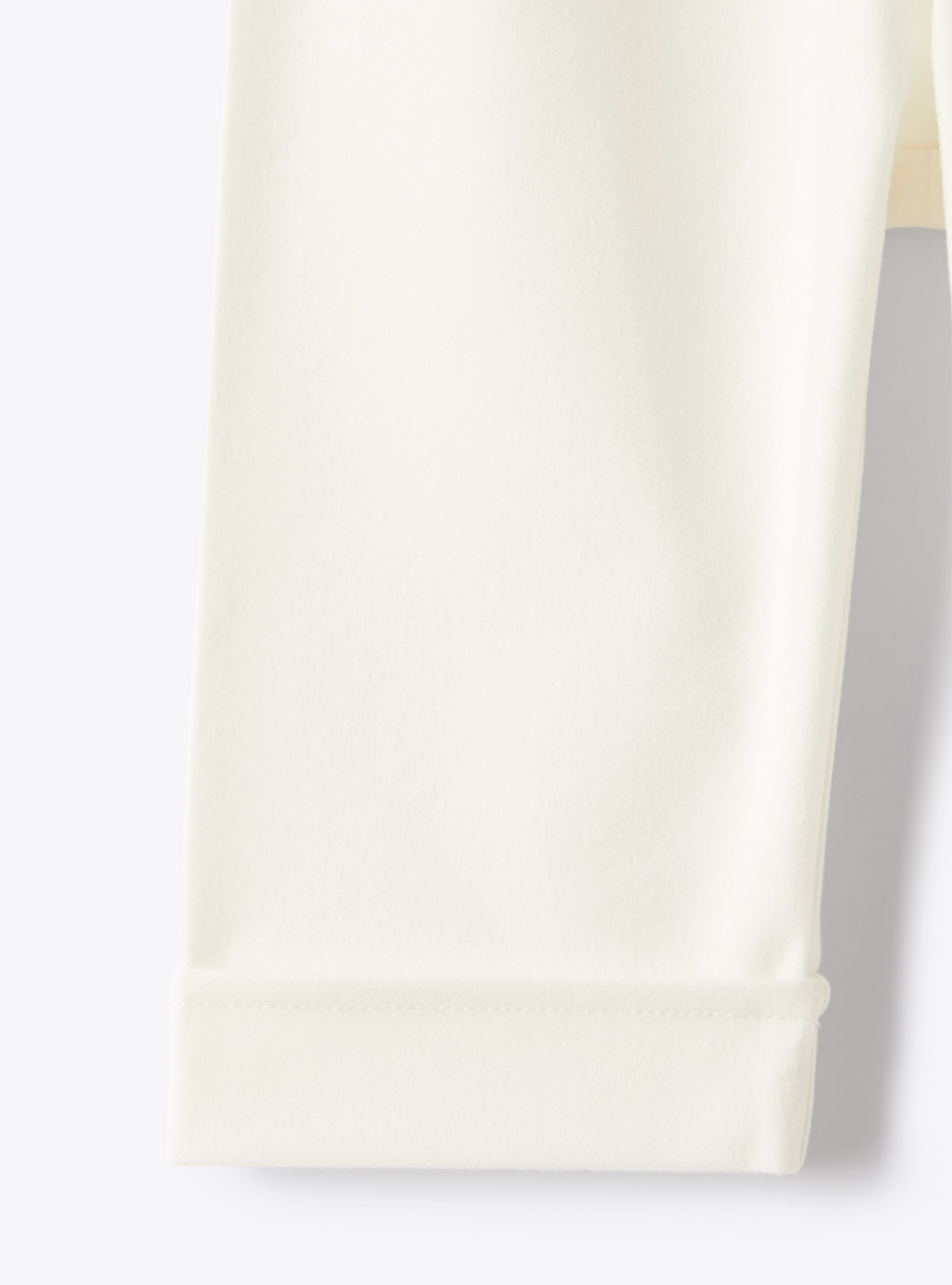 Trousers in white technowool - White | Il Gufo