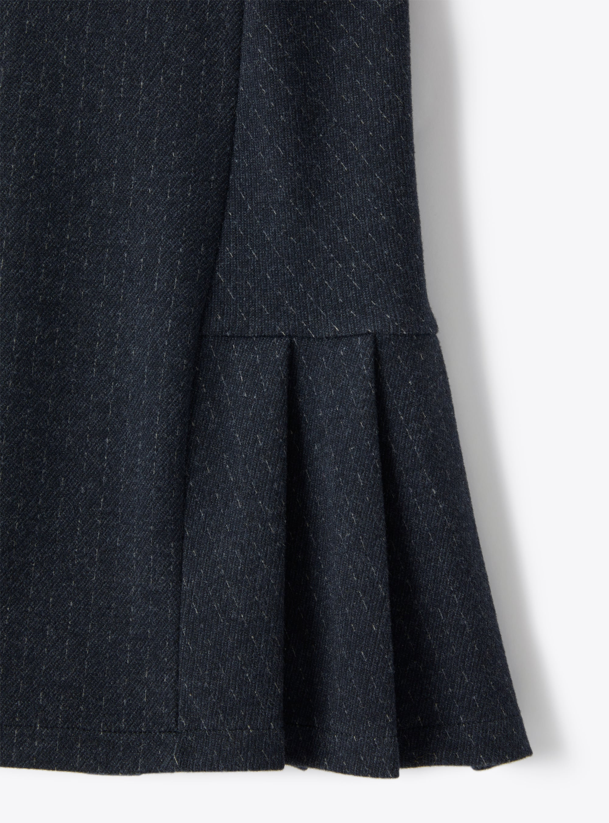 Sleeveless blue dress in a pinstripe pattern - Blue | Il Gufo