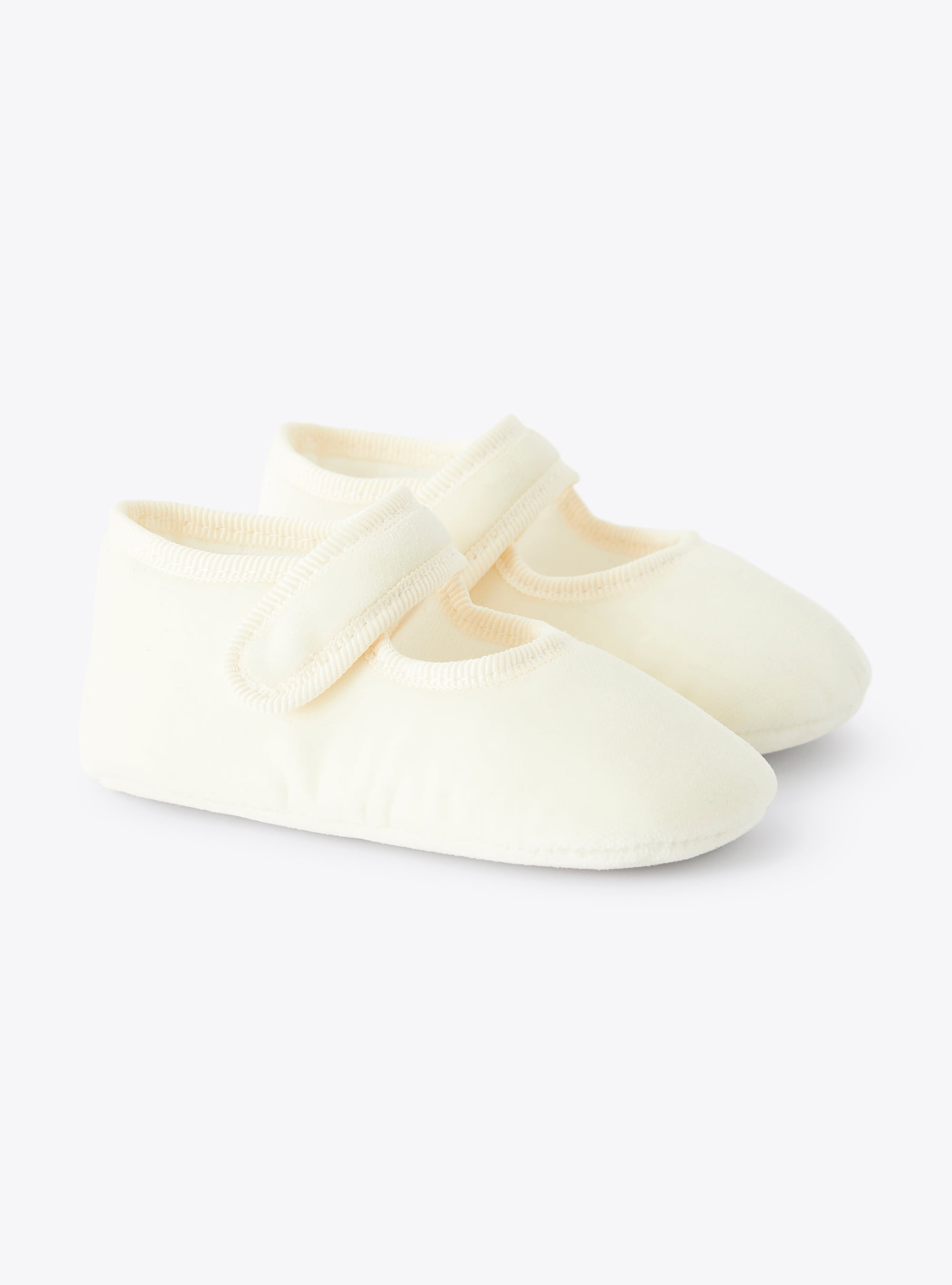 Baby girl’s velvet shoes - Shoes - Il Gufo