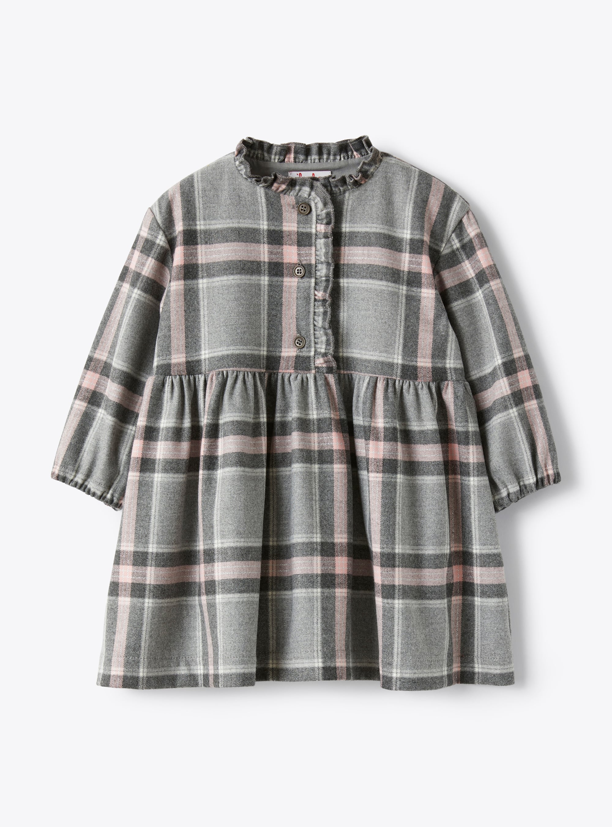 Dress in checked technowool - Dresses - Il Gufo