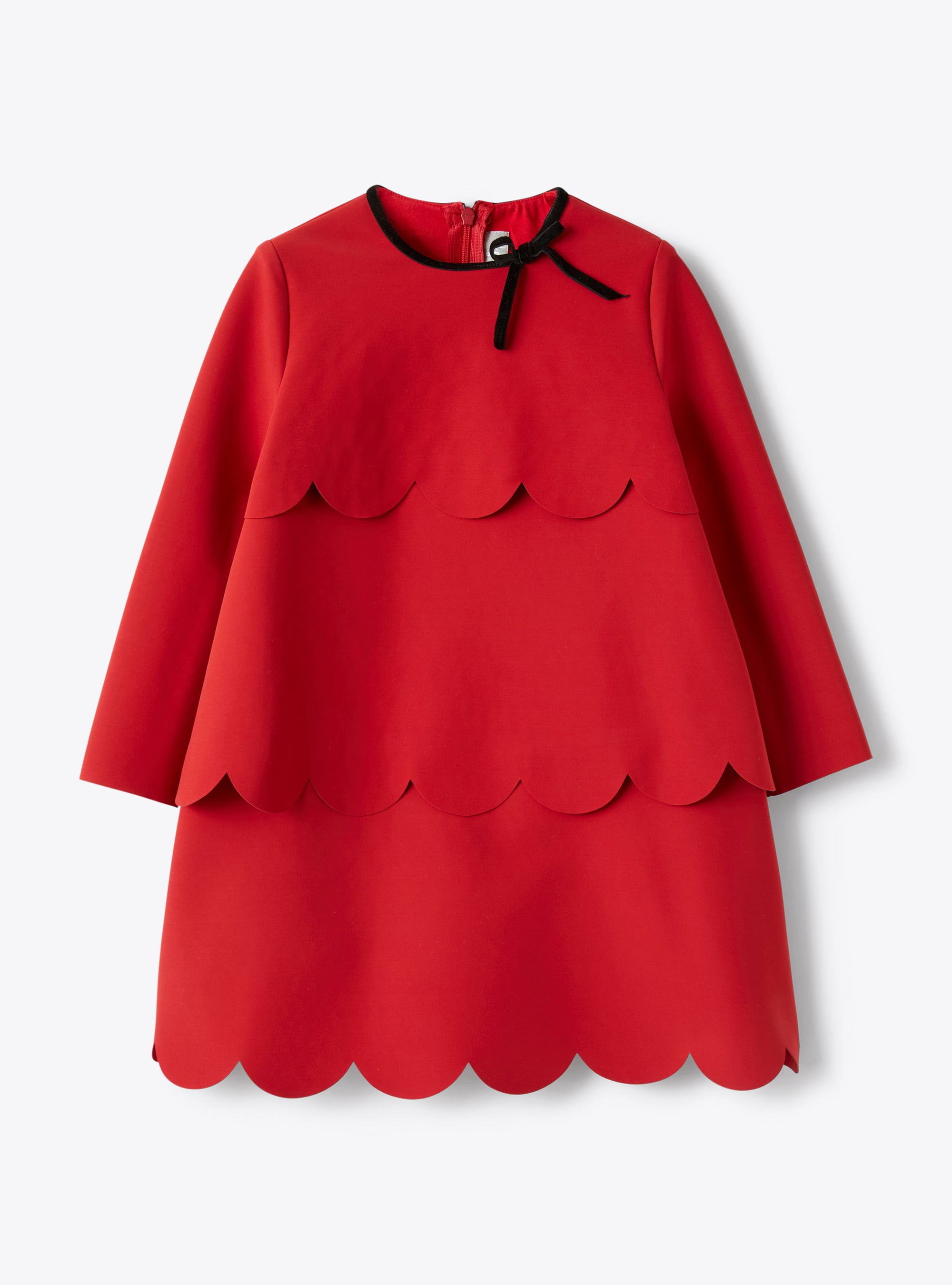 Dress in red Sensitive® Fabrics - Dresses - Il Gufo
