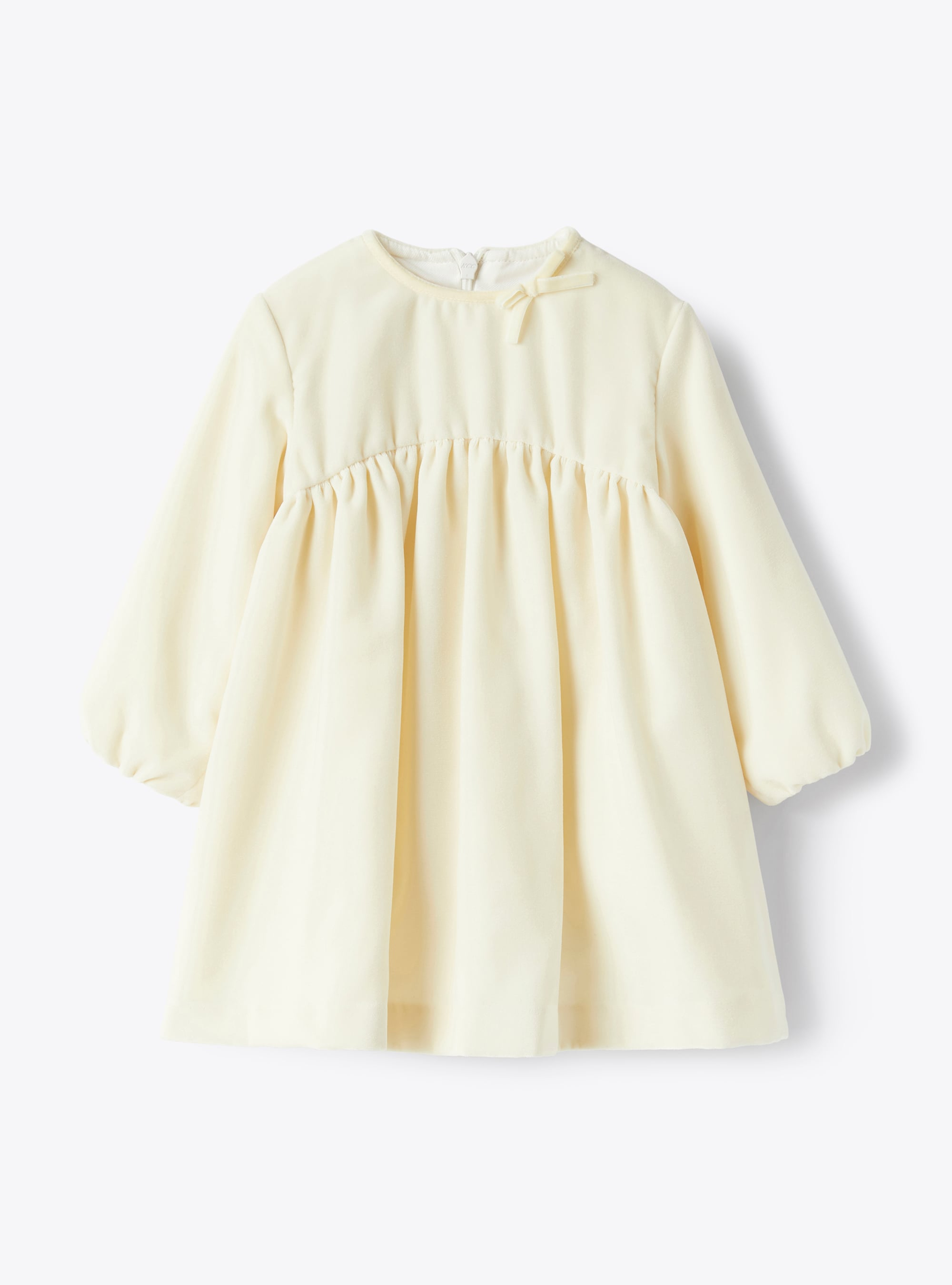 Baby girl’s velvet dress - Dresses - Il Gufo