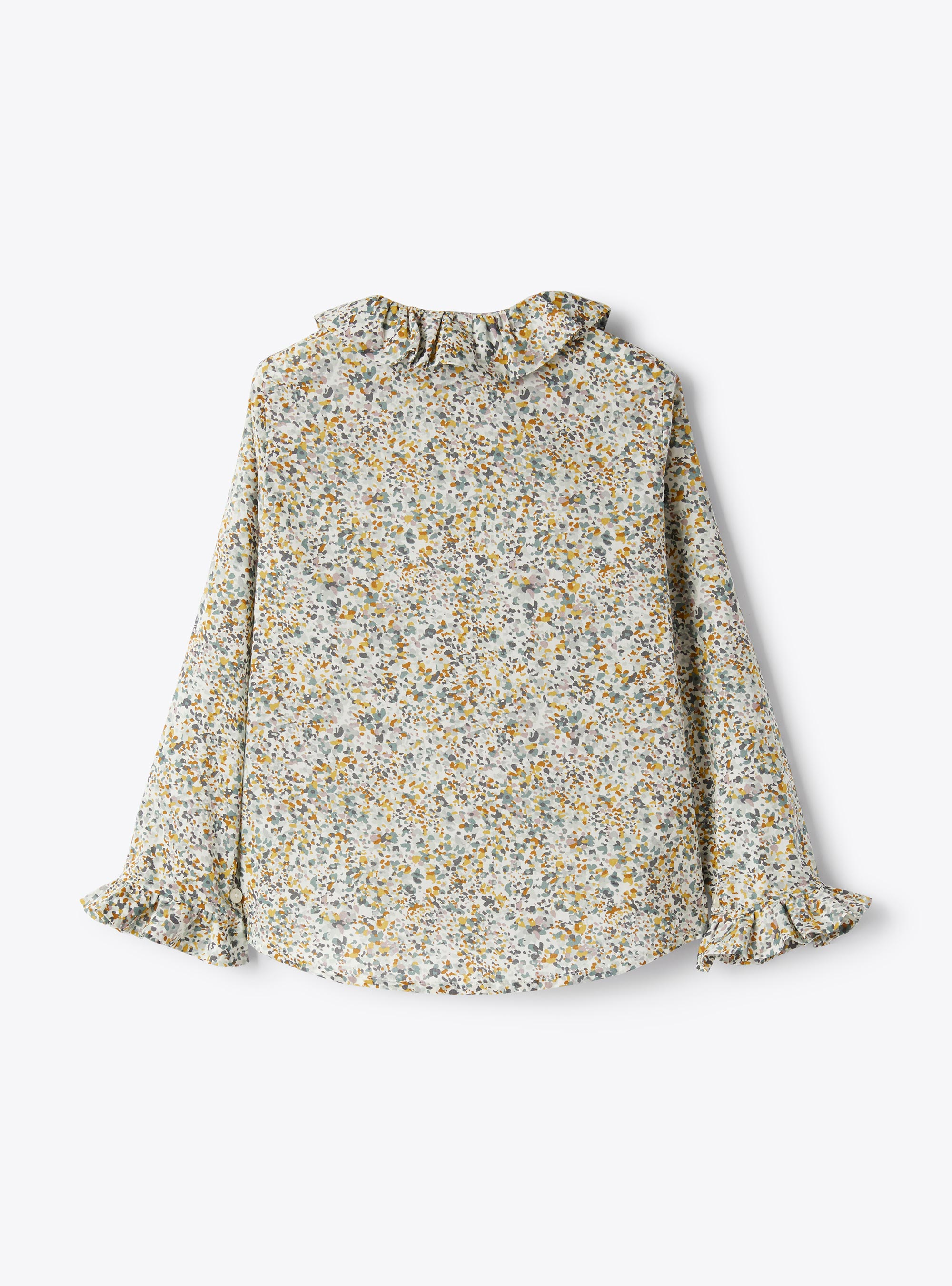 Chemise en Liberty Fabric - Bleu clair | Il Gufo