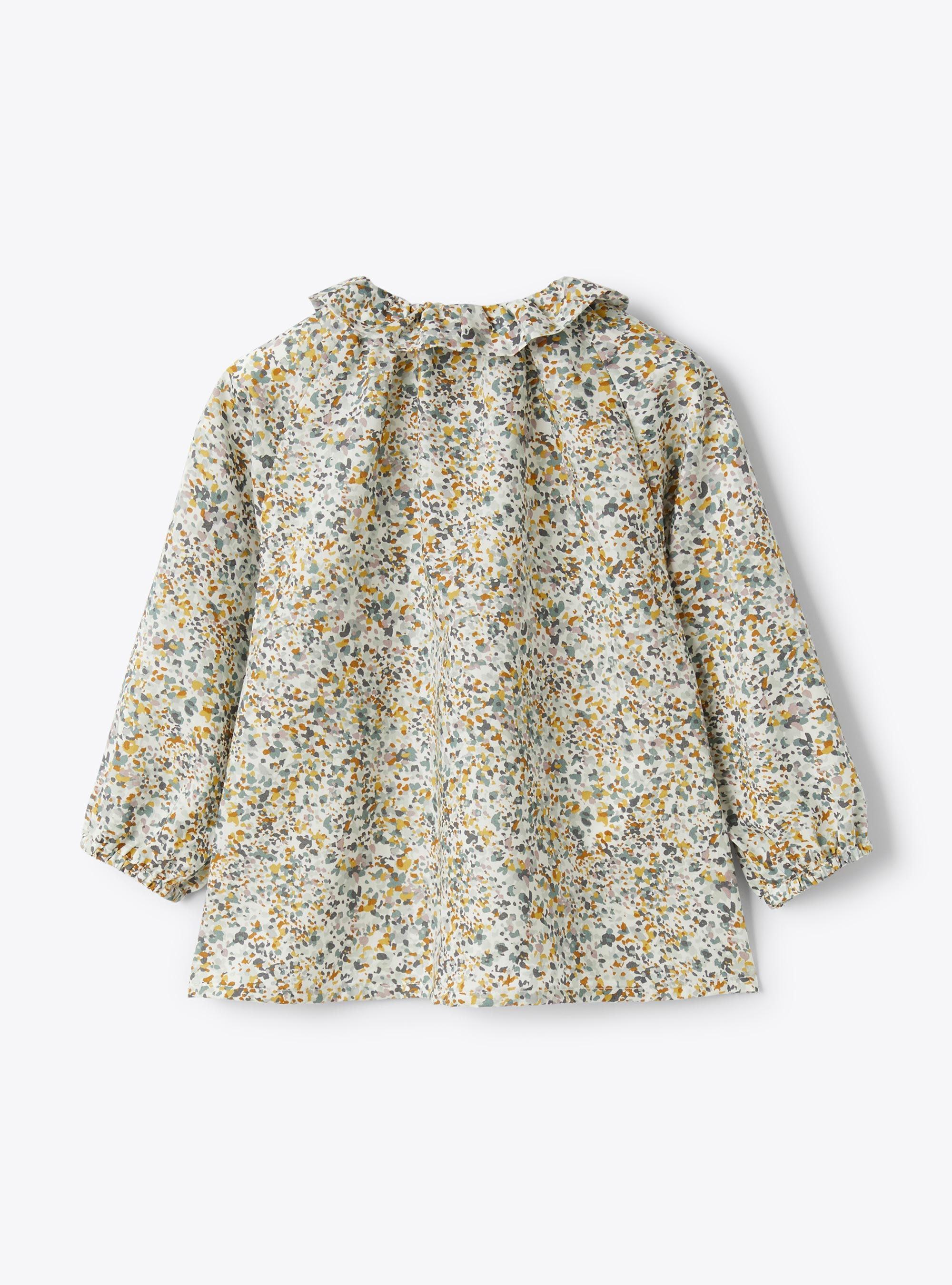 Liberty Fabric blouse - Light blue | Il Gufo