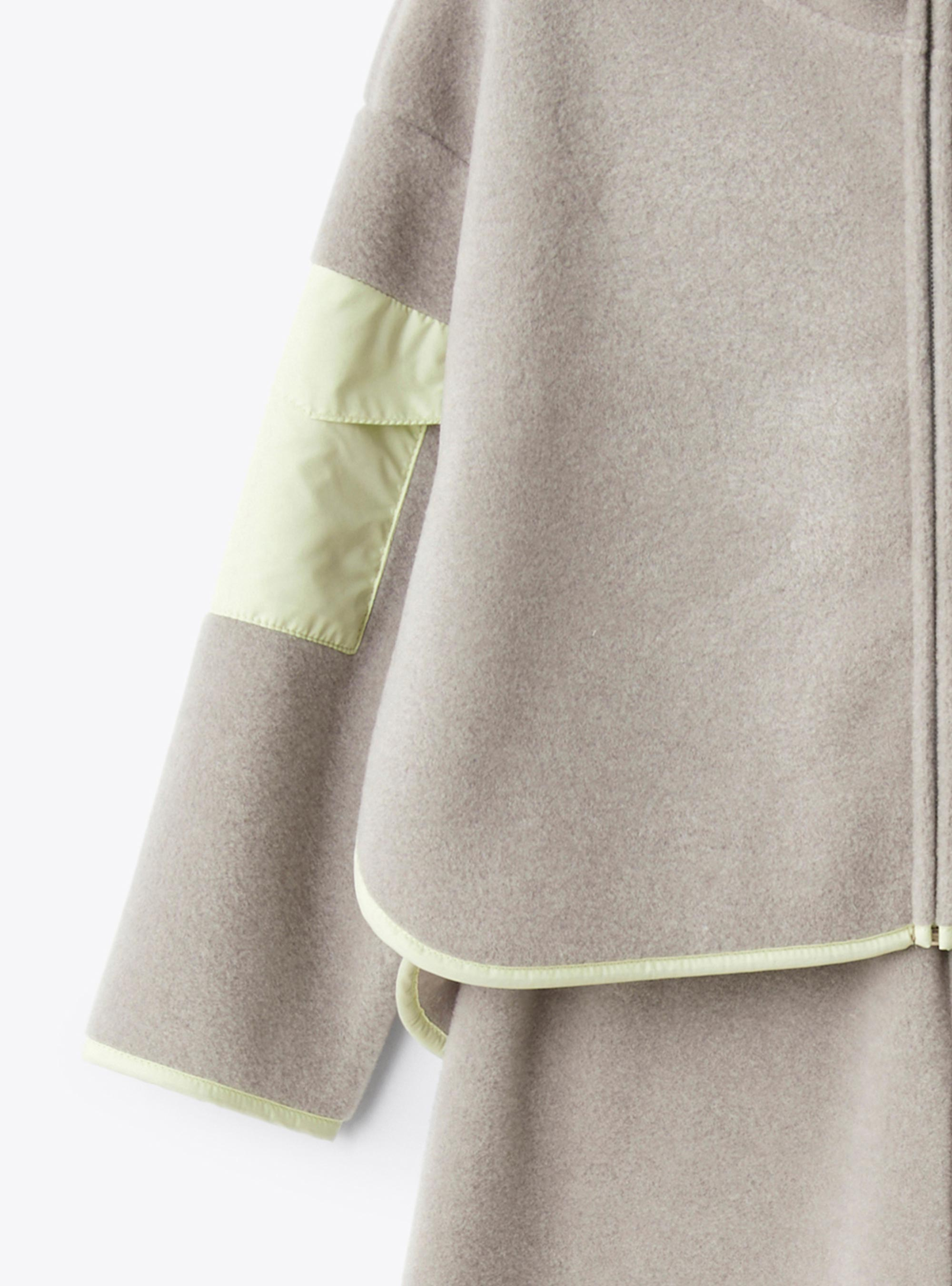 Hooded fleece set - Grey | Il Gufo