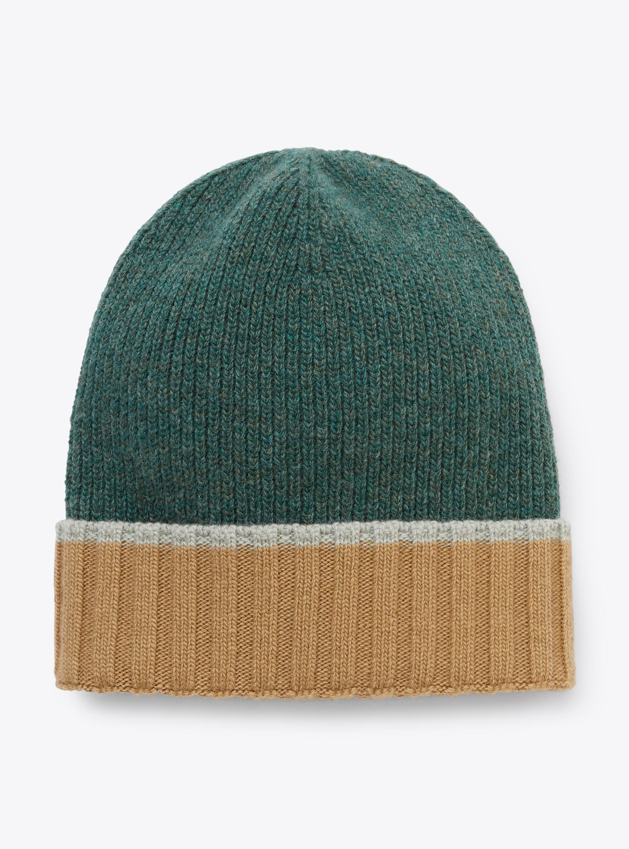 Merino wool beanie - Green | Il Gufo